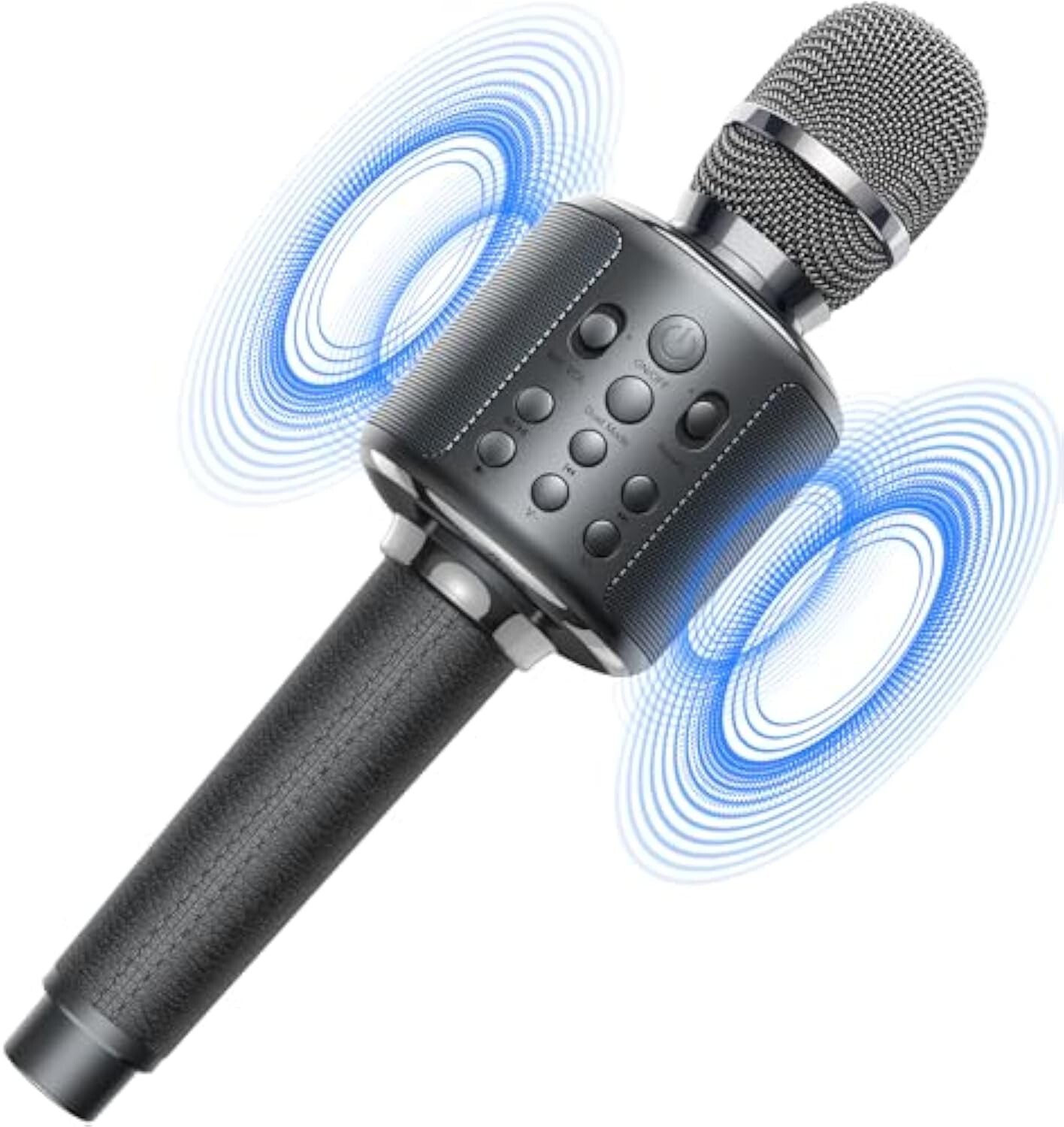XZL Rechargeable Bluetooth Karaoke Microphone, Suitable for Kids and Adults