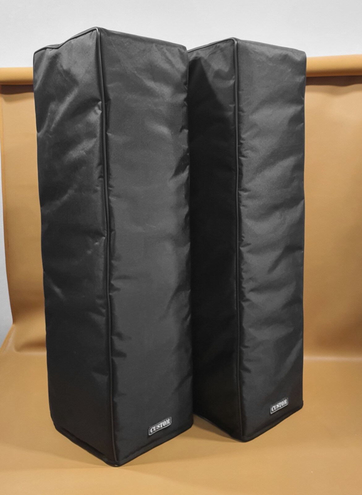Custom padded covers for Borresen X3 speakers (pair)
