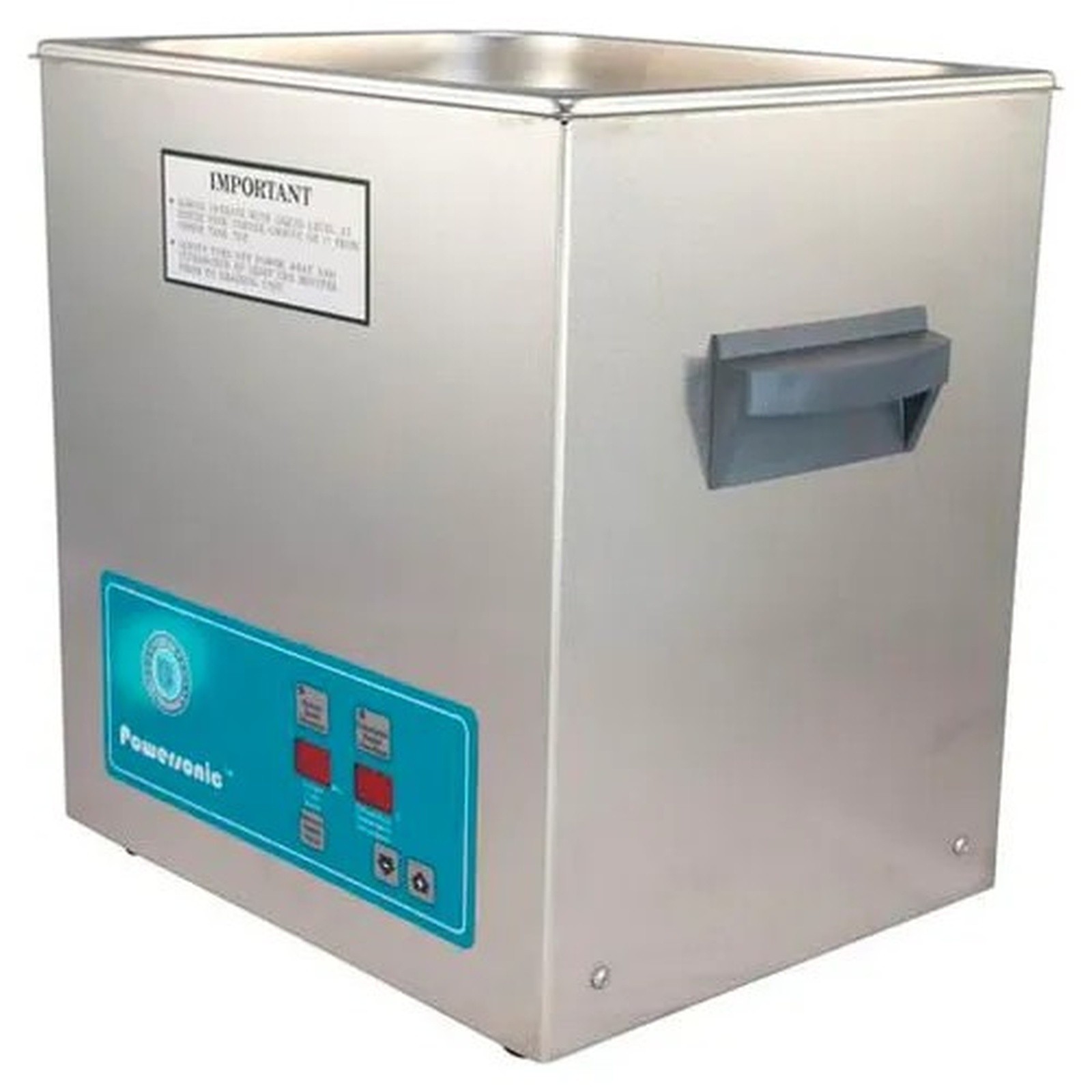 Ultrasonic Table Top Part Cleaning System - Digital Timer, 3.25 Gal, 45kHz, 115V