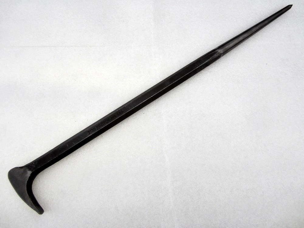 Vintage Proto 18" Rolling Head Pry Bar 2130 Made in USA