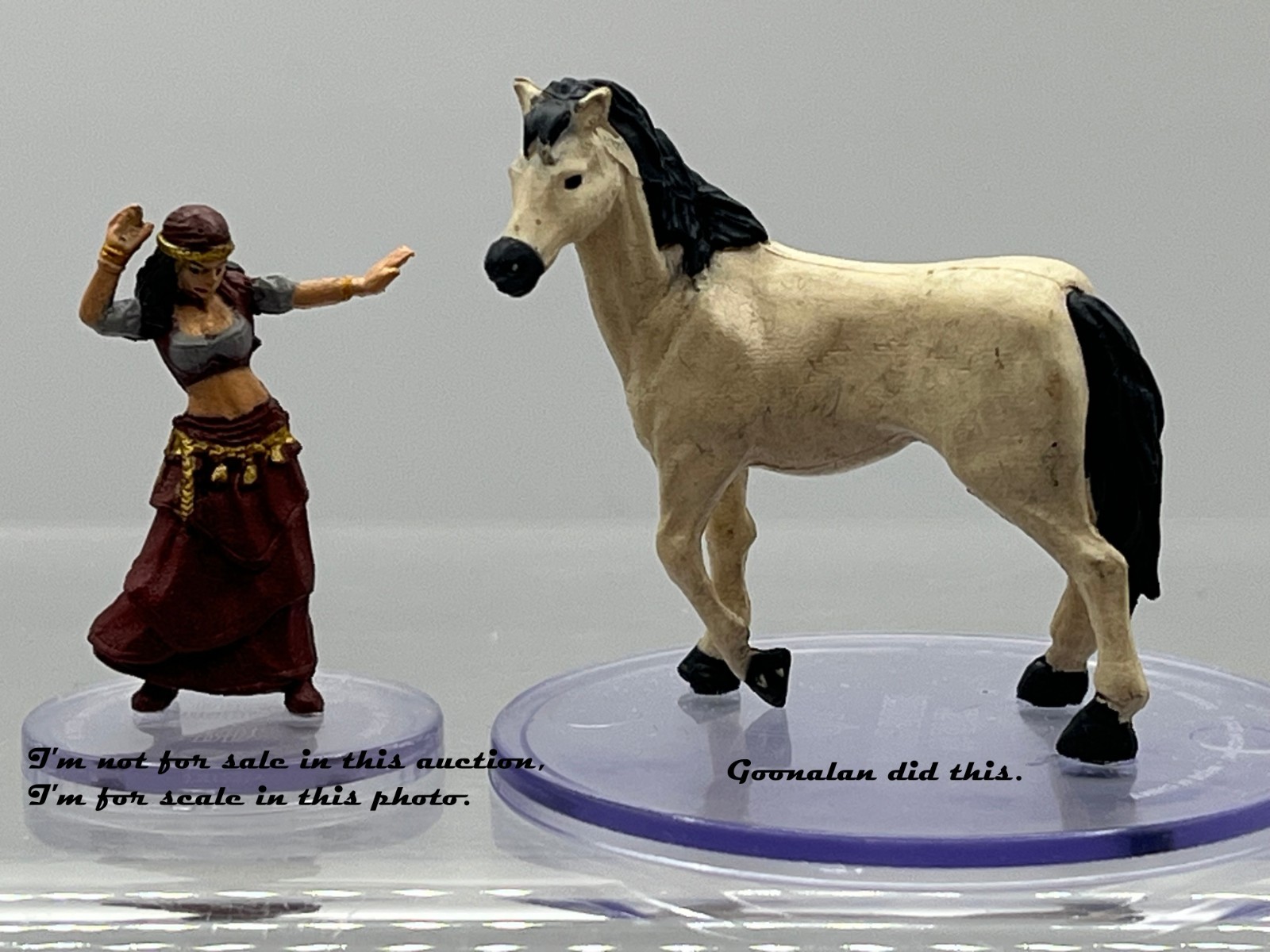 D&D Pathfinder Mini Rusty Dragon Inn 25 Riding Horse UC LARGE