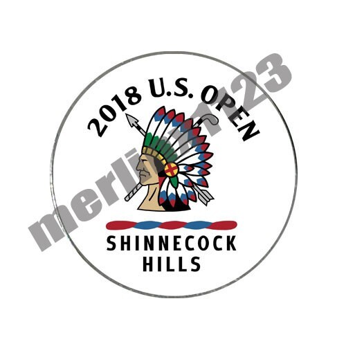 2018 US Open Shinnecock Golf Ball Marker w/ Premium Switchblade Divot Tool