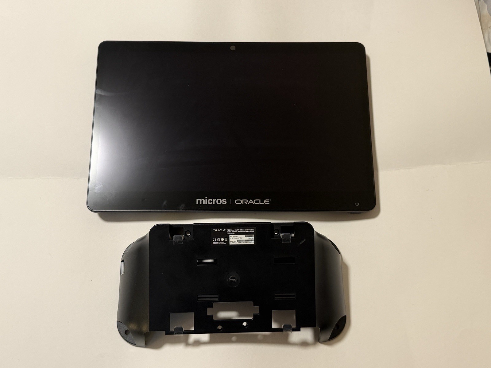 ORACLE Micros Workstations, 655X; Intel i5, w/ stand, power supply