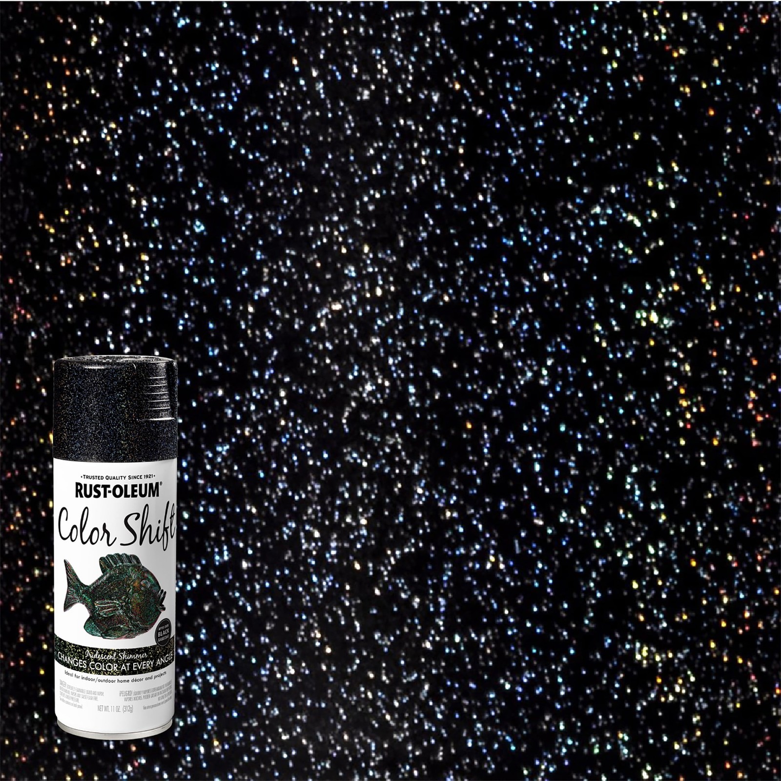 Iridescent, Rust-Oleum Color Shift Spray Paint-384335, 11 oz