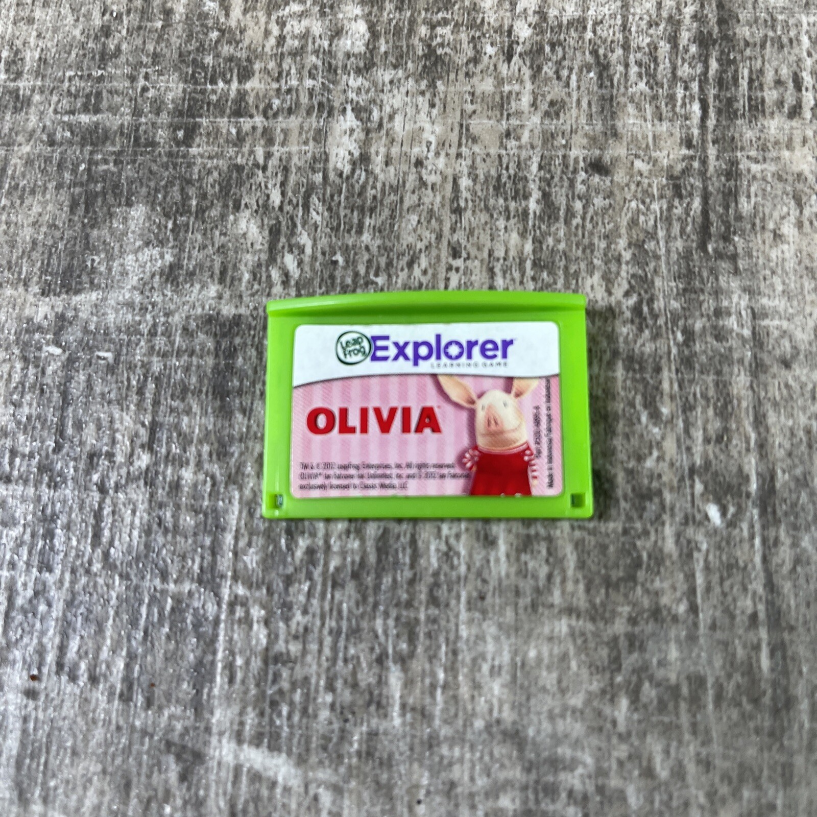 LeapFrog Leapster Explorer GS LeapPad 2 3 Xdi Ultra System Olivia Game