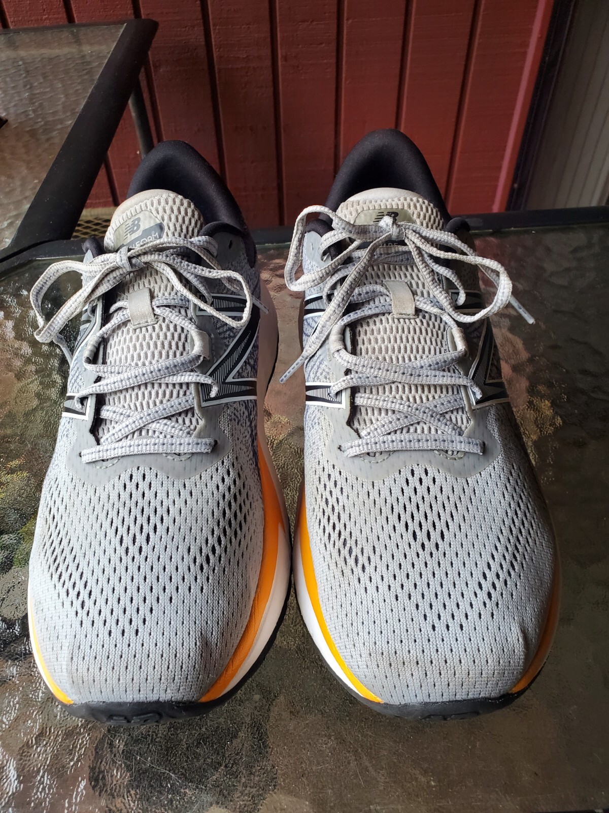 New Balance Men Fresh Foam Evare V1 Running Shoe US 10 D Gray Athletic Sneaker