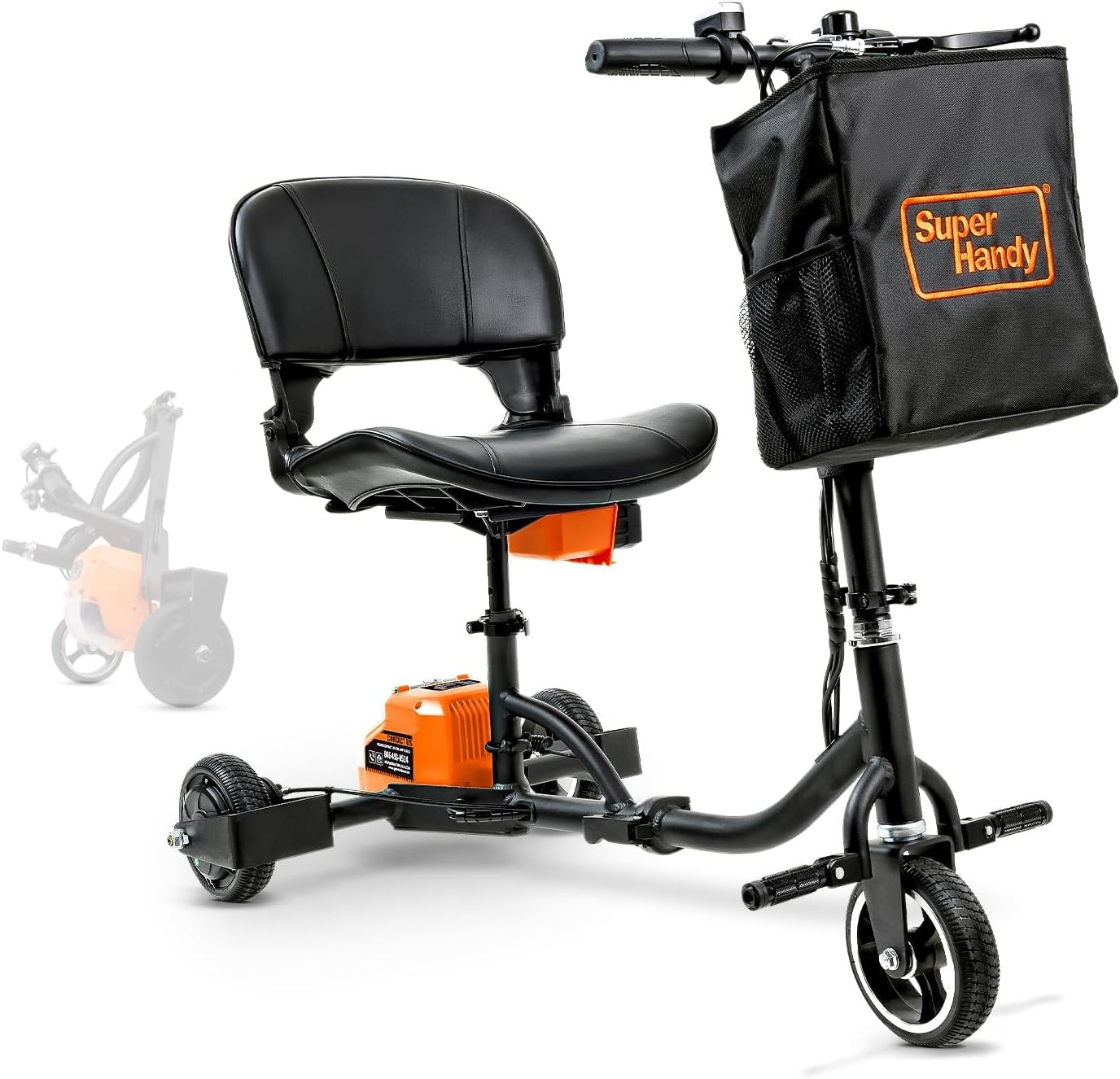 Passport Mobility Scooter for Adults- Foldable, 3 Wheel, Airline Travel Friendly