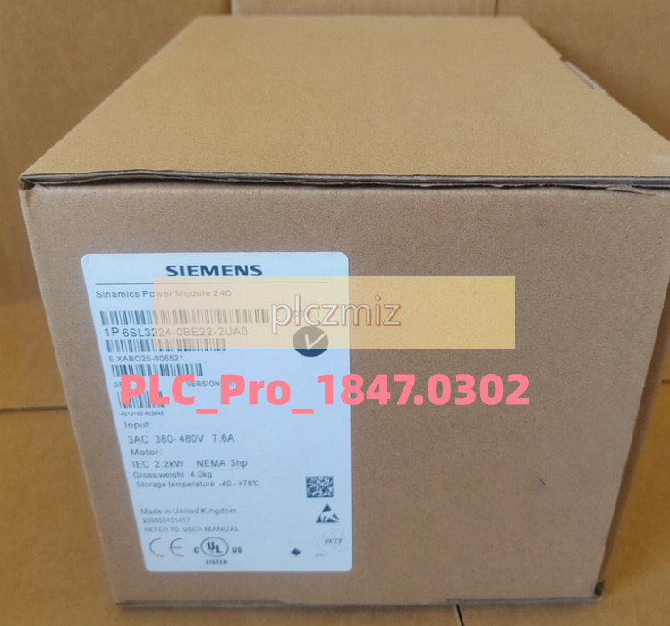 6SL3224-0BE22-2UA0 1PCS Brand New Siemens 6SL32240BE222UA0  Fast delivery