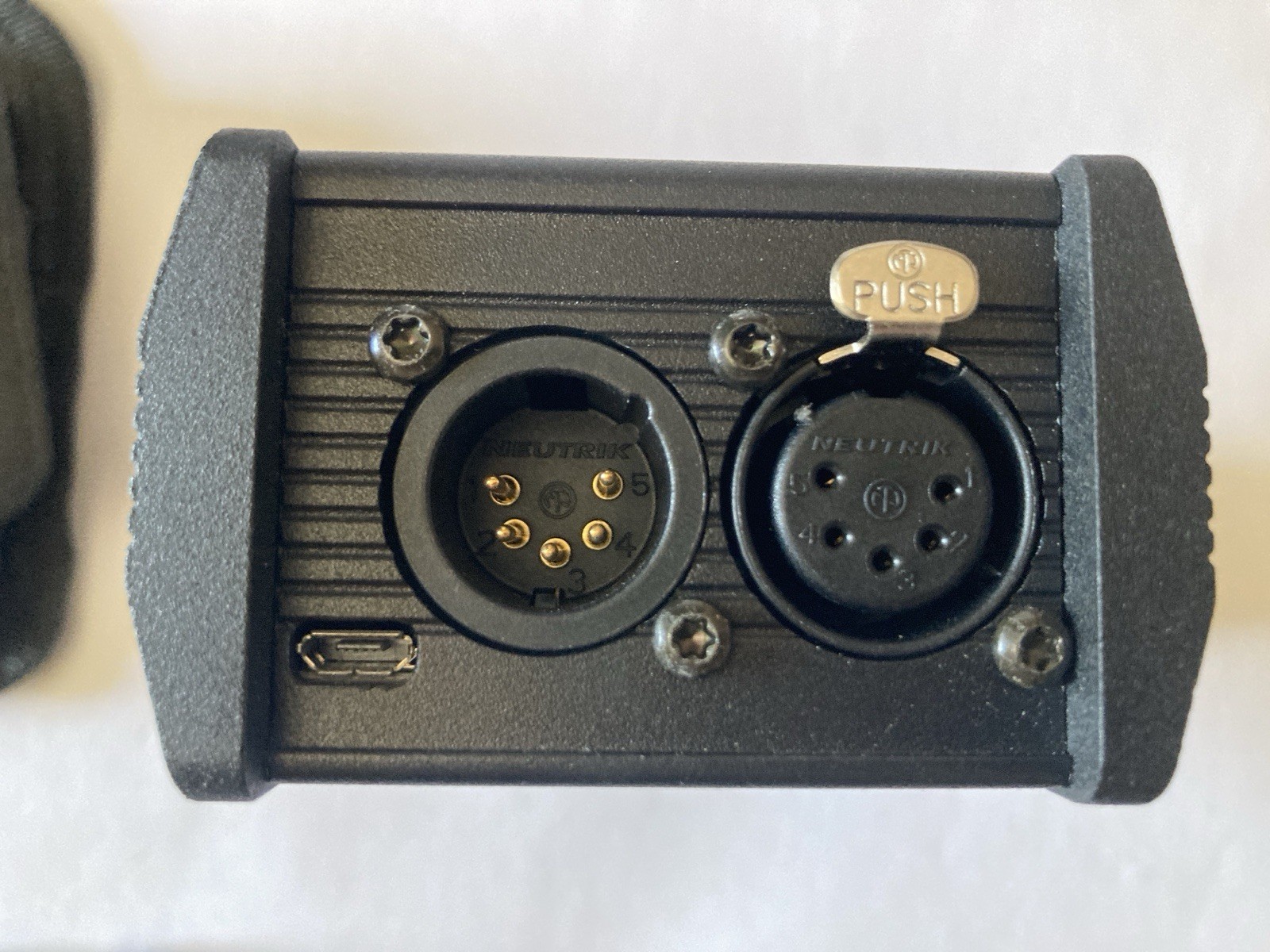 SWISSON DMX TESTER TOOL POUCH AND ADAPTERS DMX512