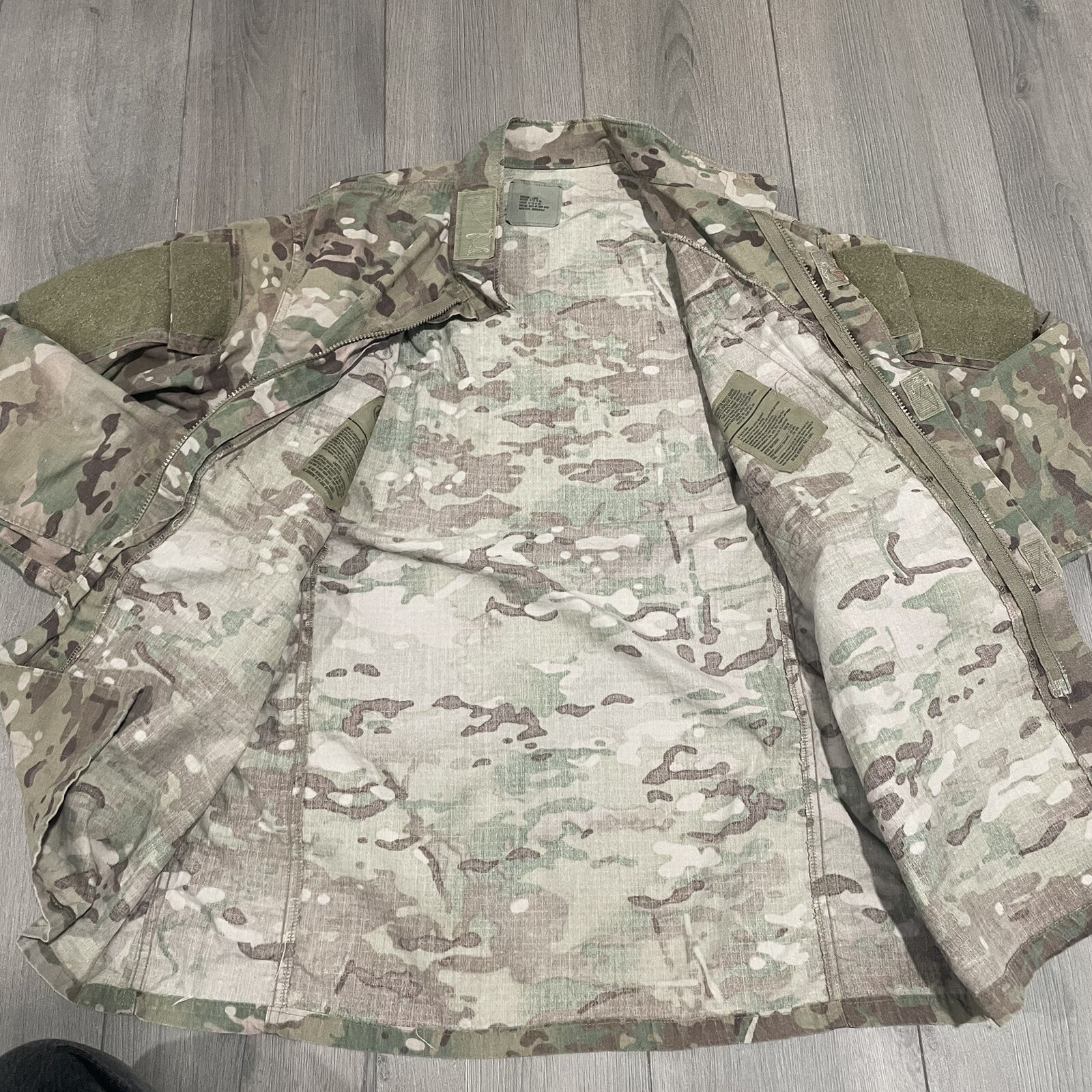 US Military Army Combat Uniform Coat Flame Resistant Bond It Tactical Md Long