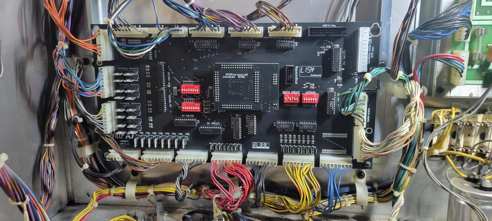 Williams Black Knight Pinball System 7 All in One CPU / Driver board