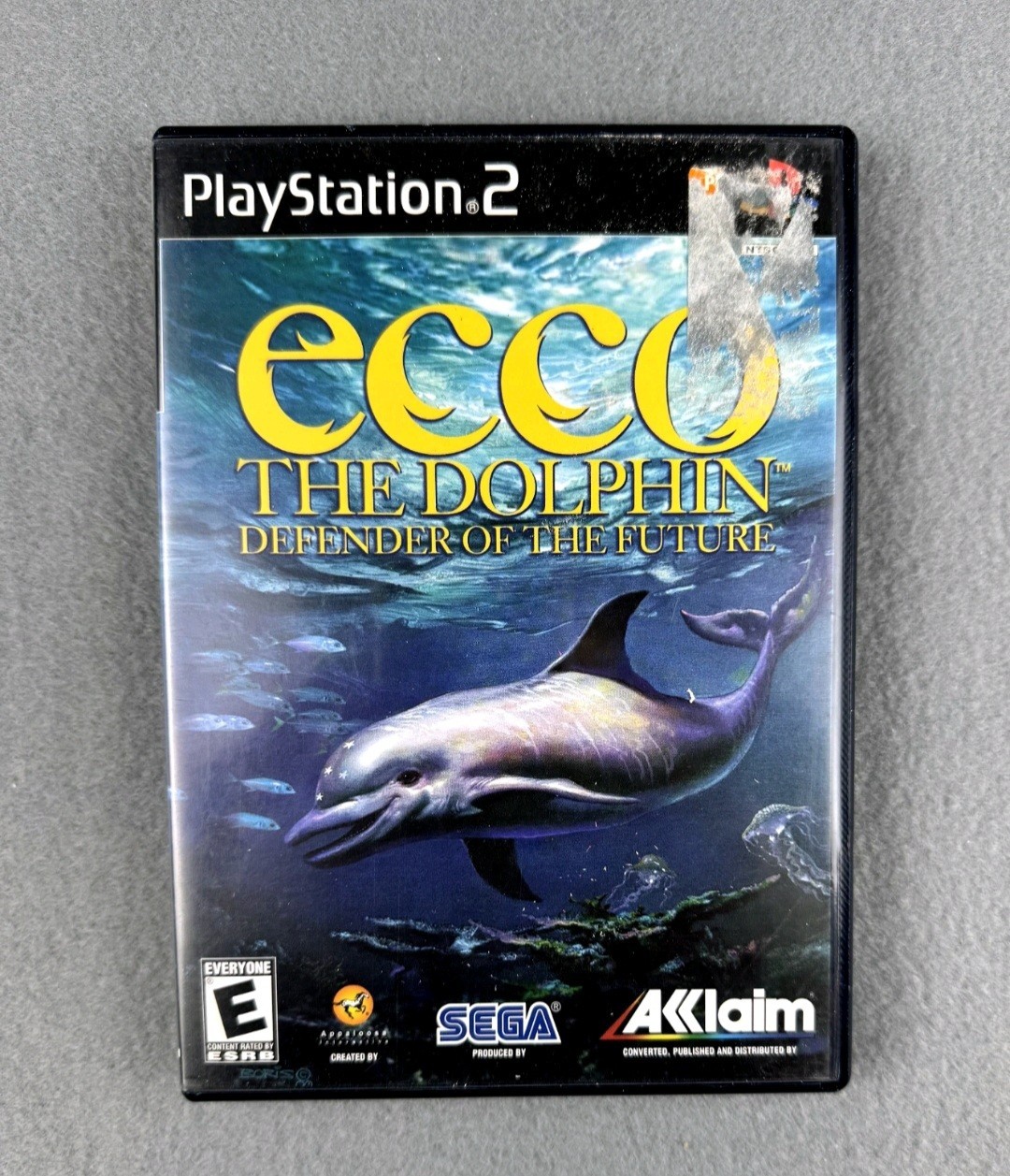 Playstation 2 ~ Ecco The Dolphin ~ Case & Manual Only ~ NO GAME