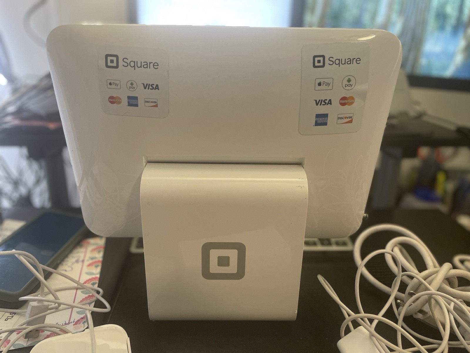 Used Square Register POS System -White (A-SKU-0665)