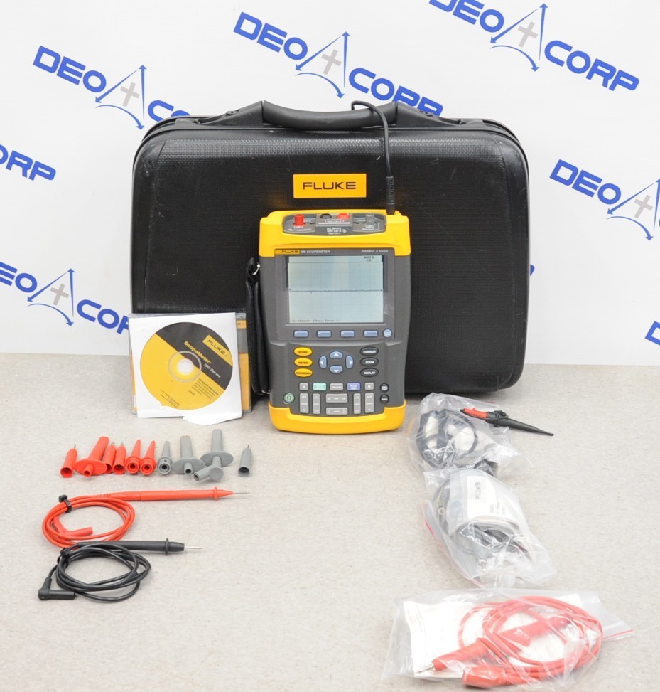 Fluke 199 Scopemeter Portable Oscilloscope 200MHz