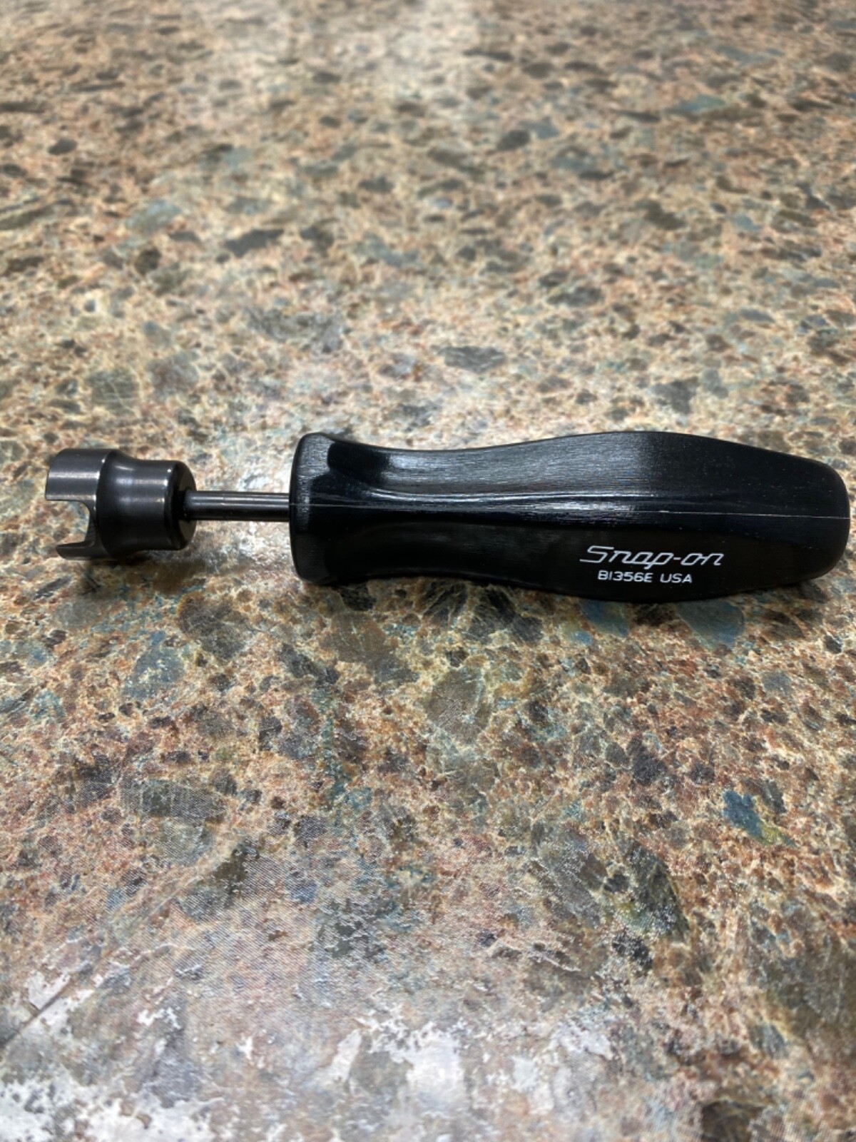 NEW Snap-On B1356E Brake Shoe Hold Down  Retaining Spring Tool BLACK Hard Handle