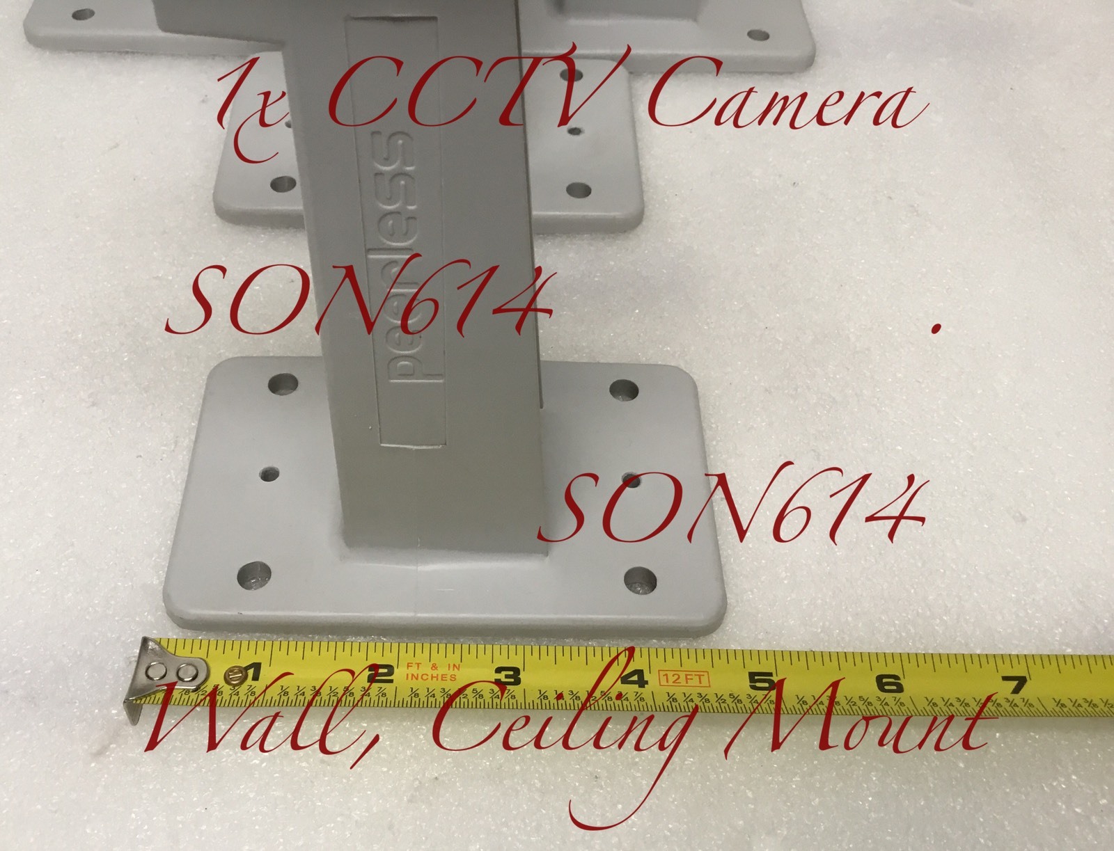 CCTV Wall & Ceiling Mounting Arm Bracket 7" Extension For Security Camera