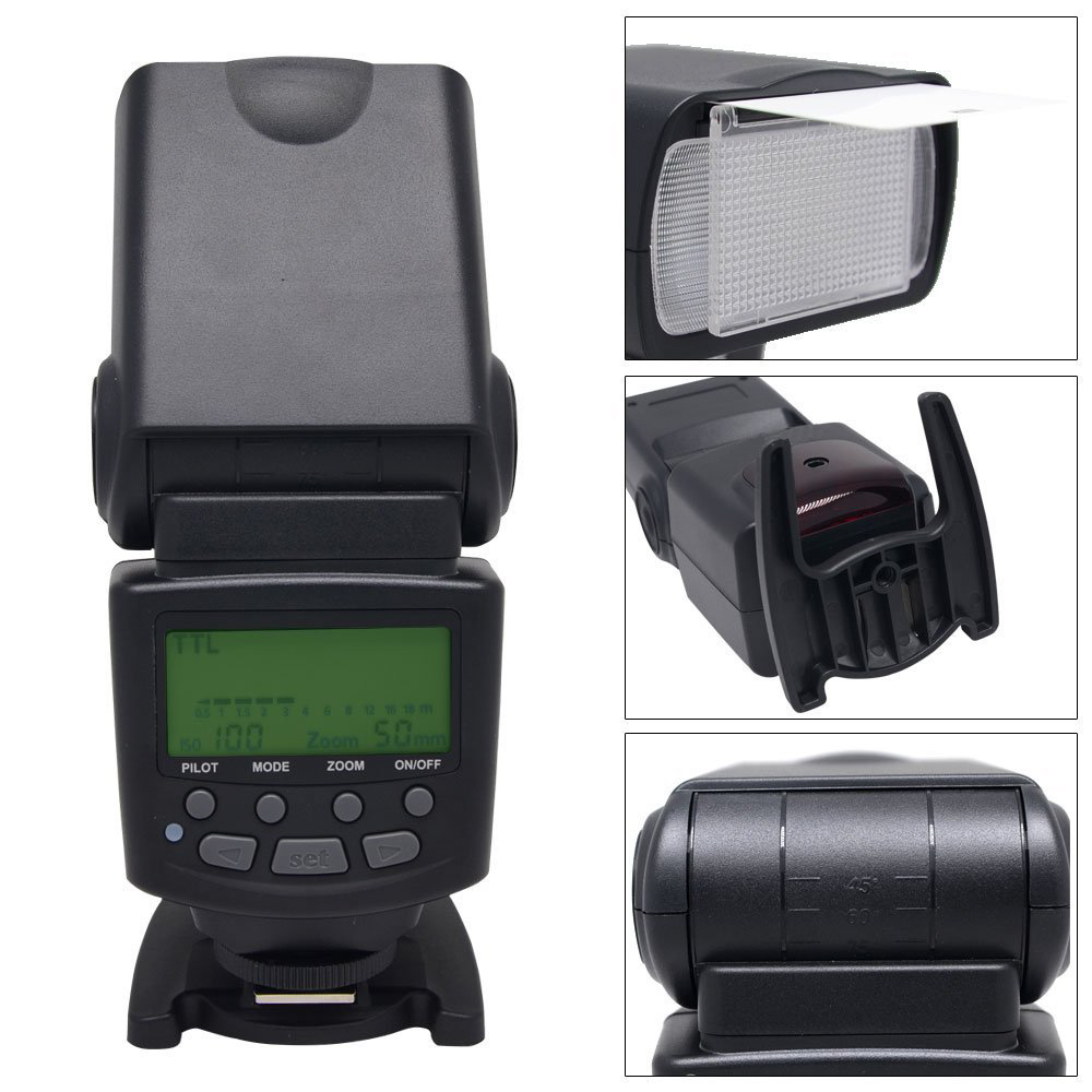 Pro T8i SL430-C E-TTL flash for Canon T7i T6i T6s T6 T5i T3i SL2 SL1 EOS Rebel