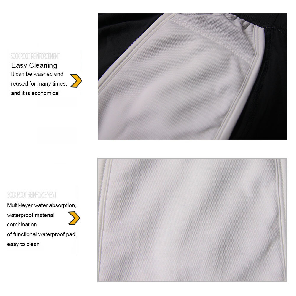 3-Pack Men’s Incontinence Underwear Regular Absorbency Reusable Washable Briefs
