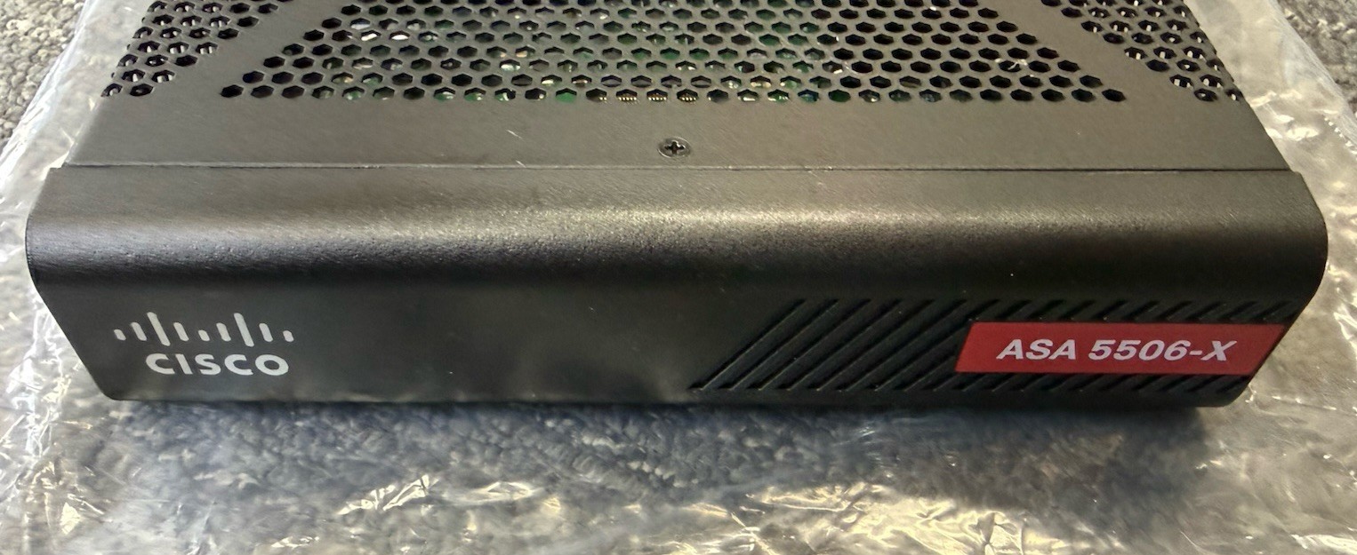 Cisco ASA5506-K9 Network Security Appliance, Firewall FirePOWER Services, 8-Port