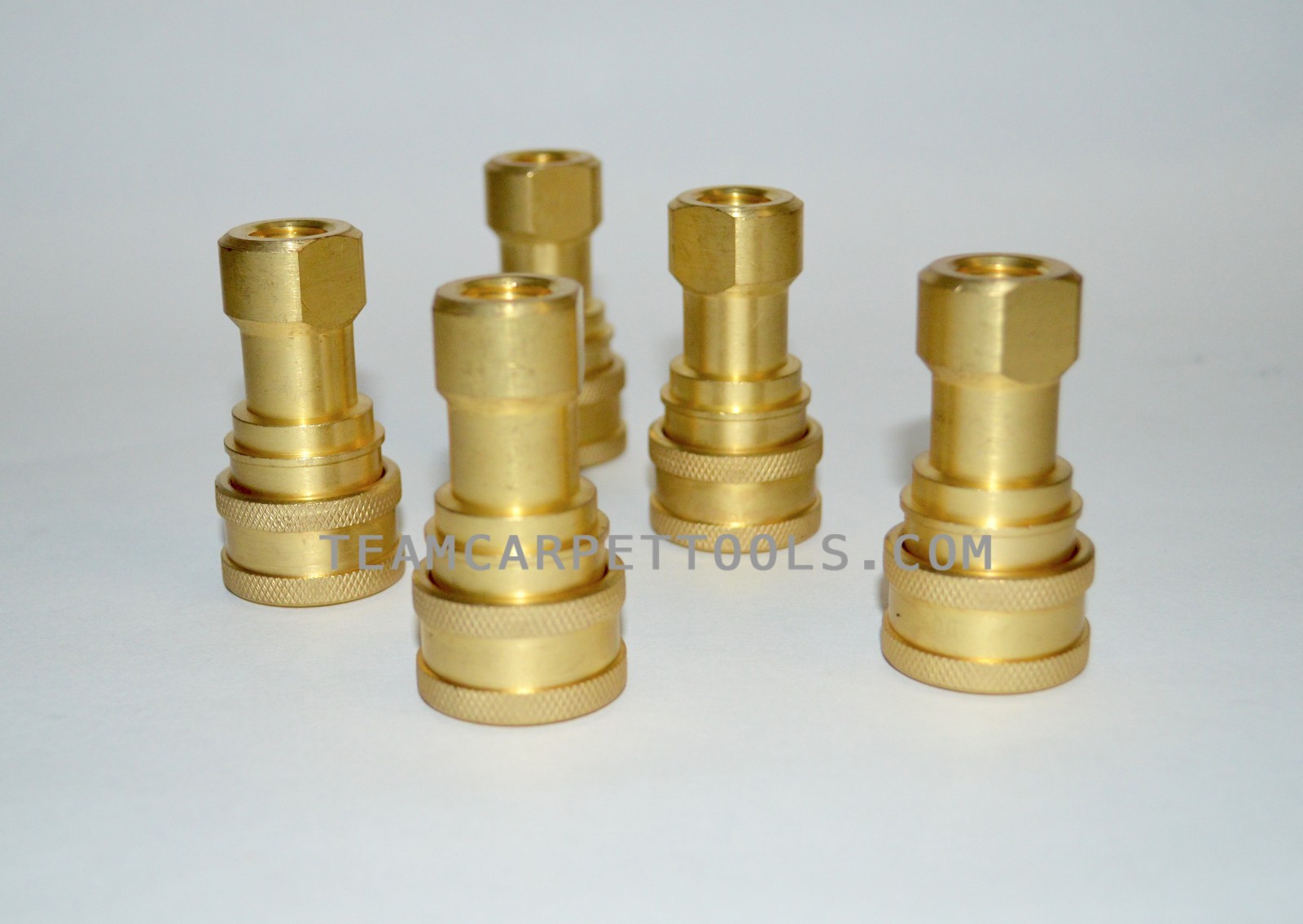 Female Quick Disconnect (QD) 1/4 Carpet Cleaning Wand Truckmount Valve - 5 Count