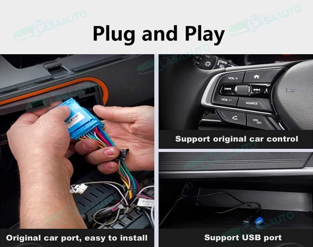 For 2001 2002 2003 INFINITI QX4 Android 14 Navi CarPlay Car Stereo Radio GPS