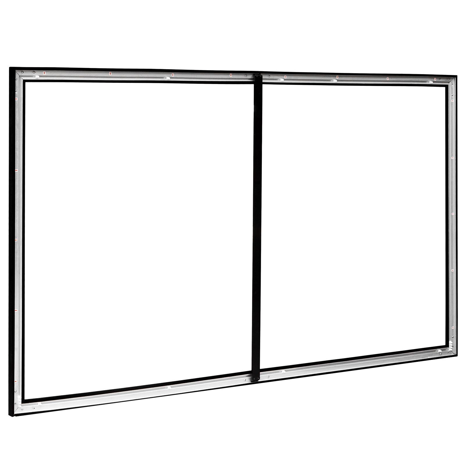 130" 16:9 HD Projector Screen, PVC, 160° Viewing Angle, Wall Mount