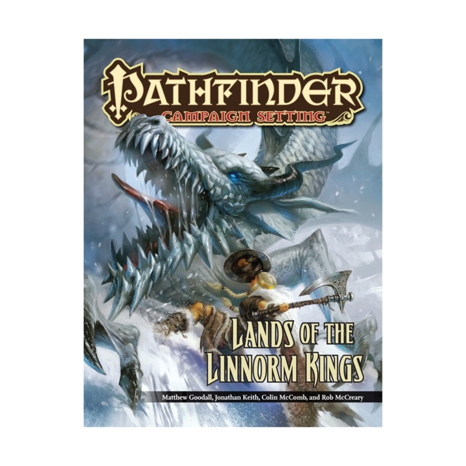 Paizo Pathfinder Lands of the Linnorm Kings VG+