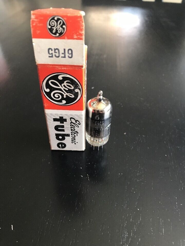 GE 6FG5 Audio Electronic Vintage Radio TV Valve HAM Vacuum NOS Tubes