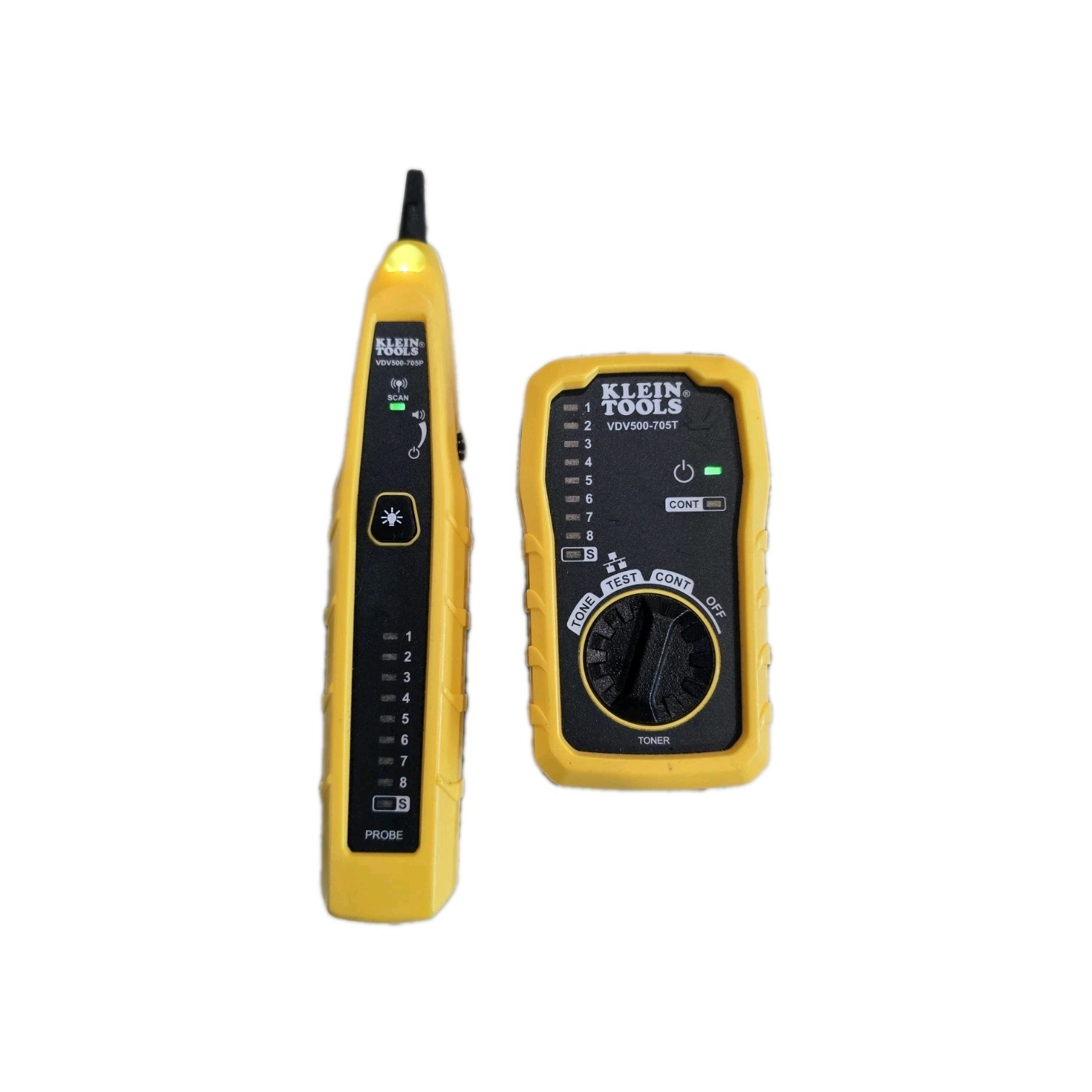 Klein Tools - VDV500 -705T -705P Tone and Probe Tester and Tracer Kit No Wires