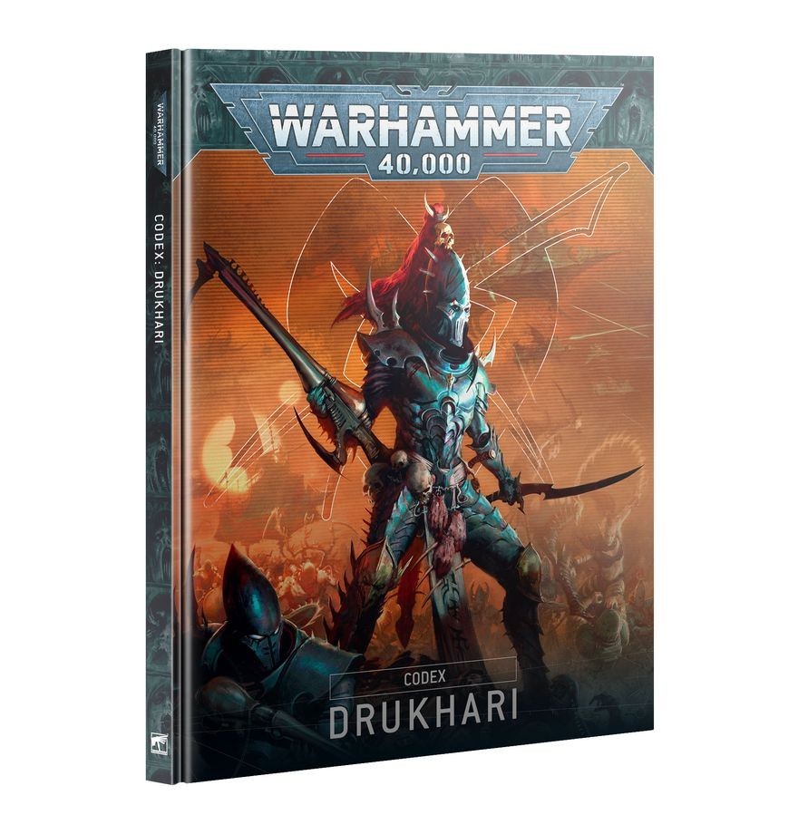 ⚔️WARHAMMER 40K - DRUKHARI CODEX - NIB⚔️