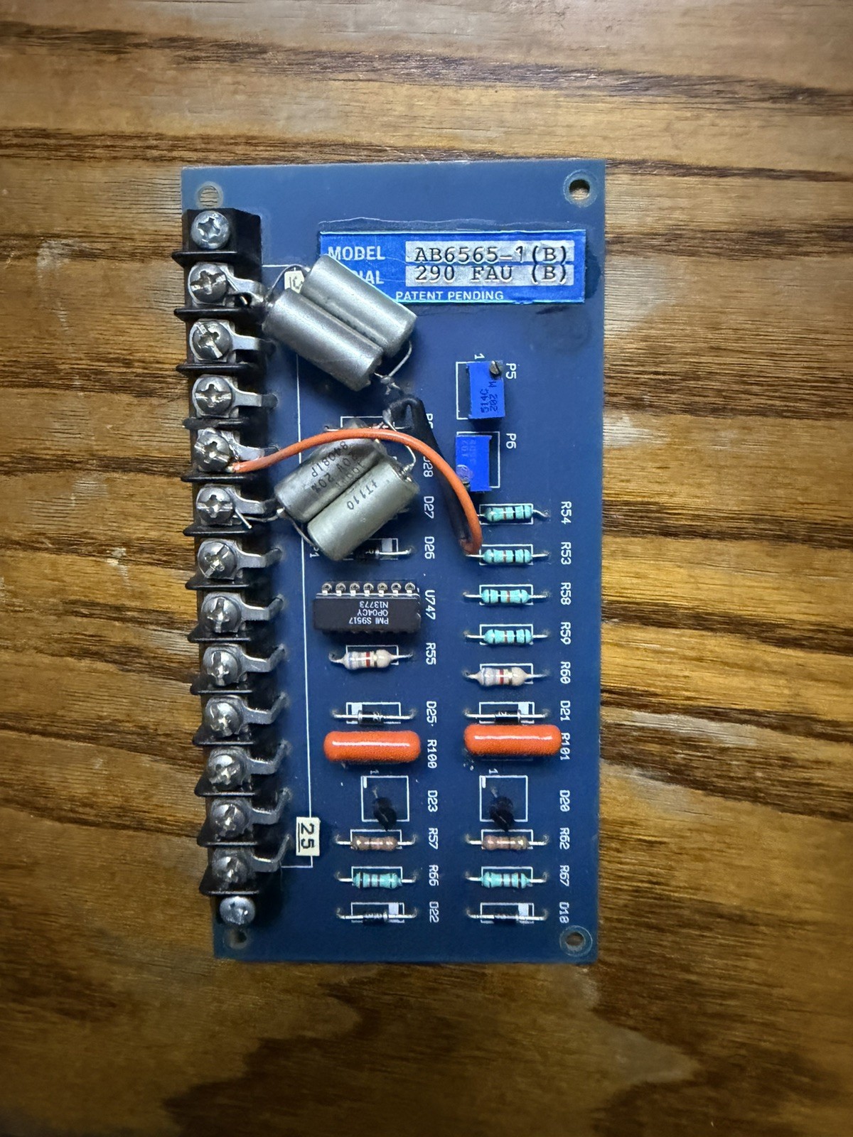 Vintage Control Board