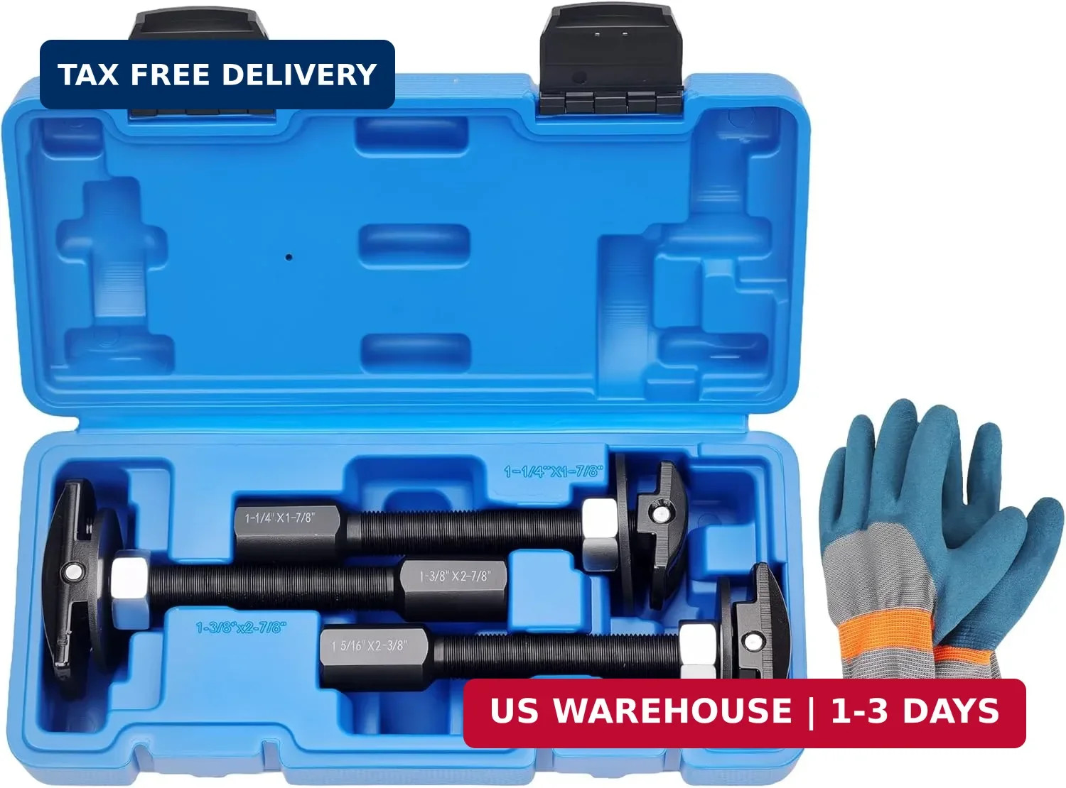 Rear Axle Bearing Puller Tool Set, 3PCS Axle Bearing Puller Extractor, Rear Axle
