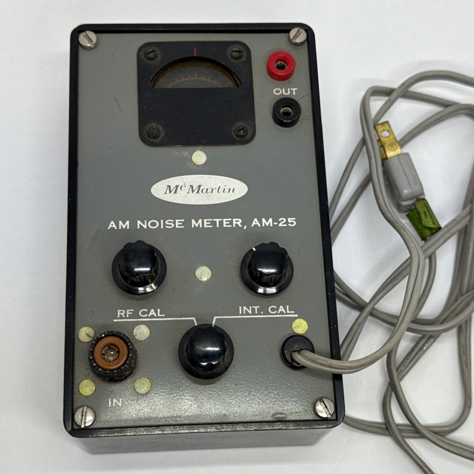 Vintage McMartin Am Noise Meter AM-25