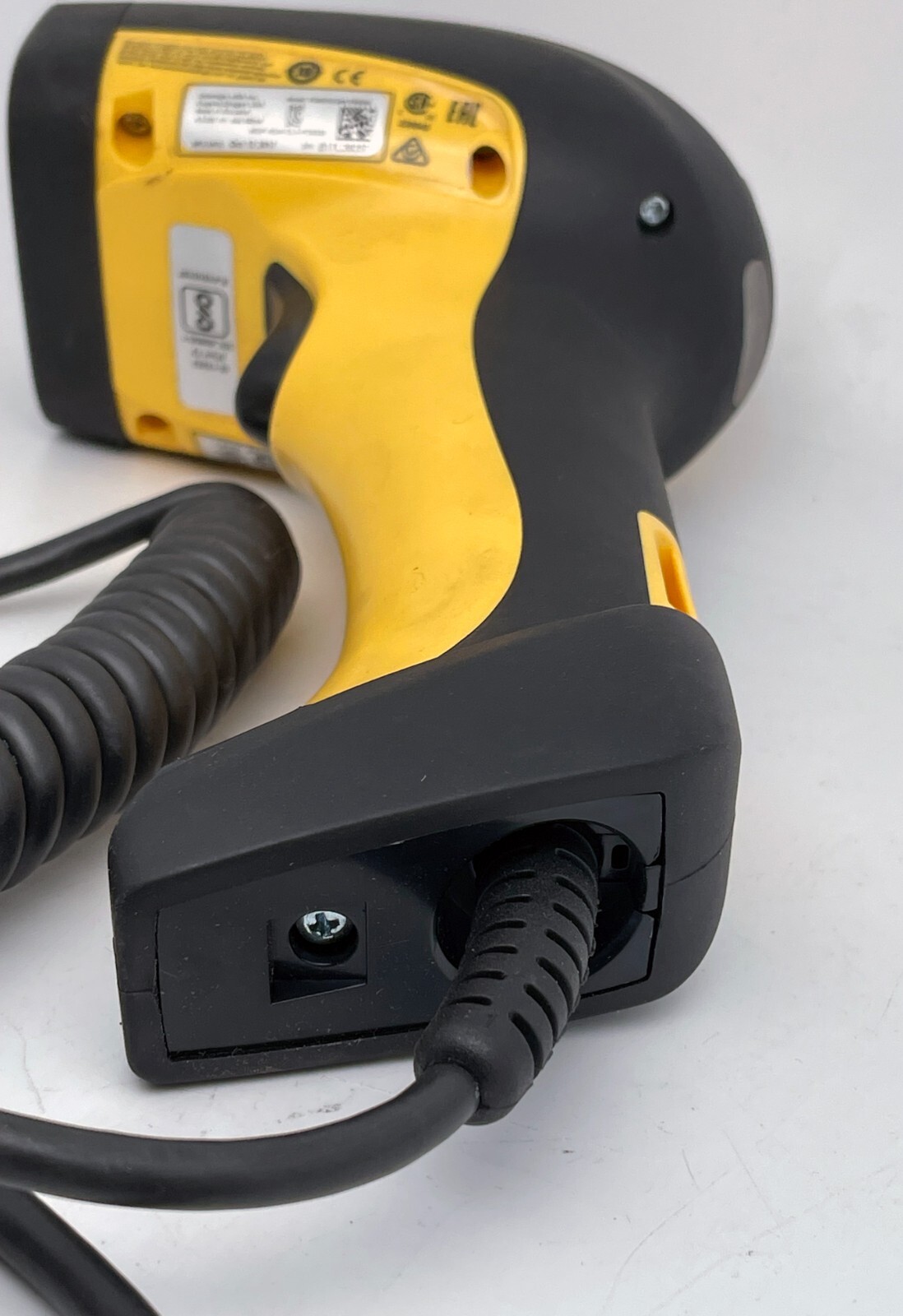 Datalogic PowerScan PD9330 Yellow & Black Handheld Serial Port Barcode Scanner