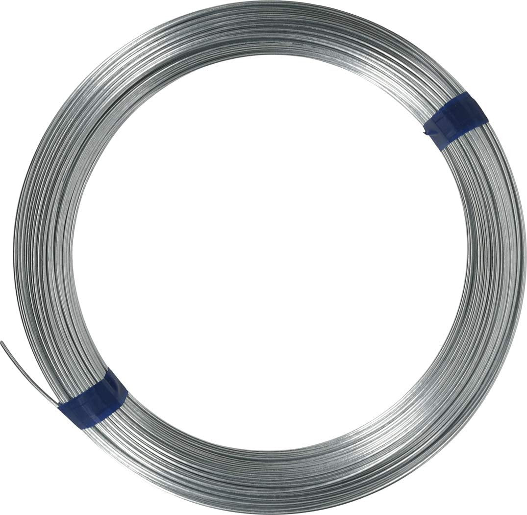 50143 Solid Utility Wire, 1 Pack, Silver