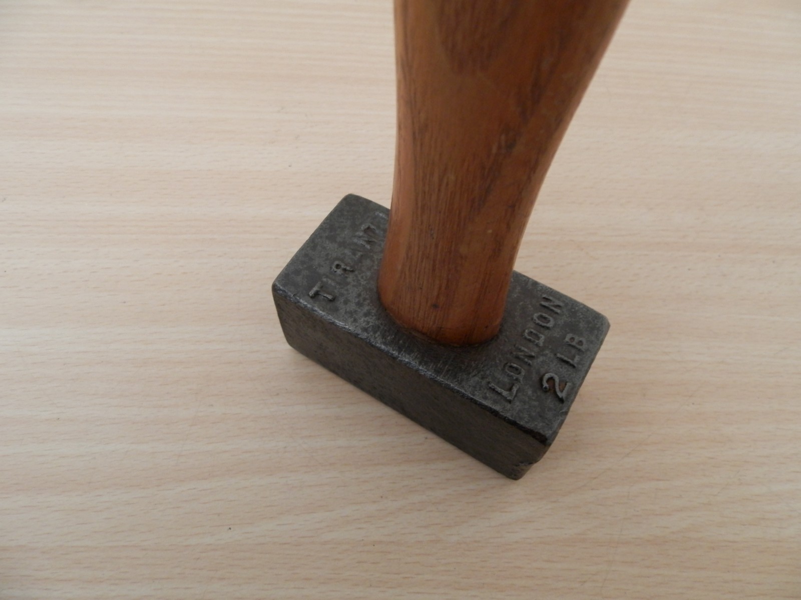 Vintage TIRANTI LONDON Stonemasons 2lb Club Lump Hammer Stone Masons