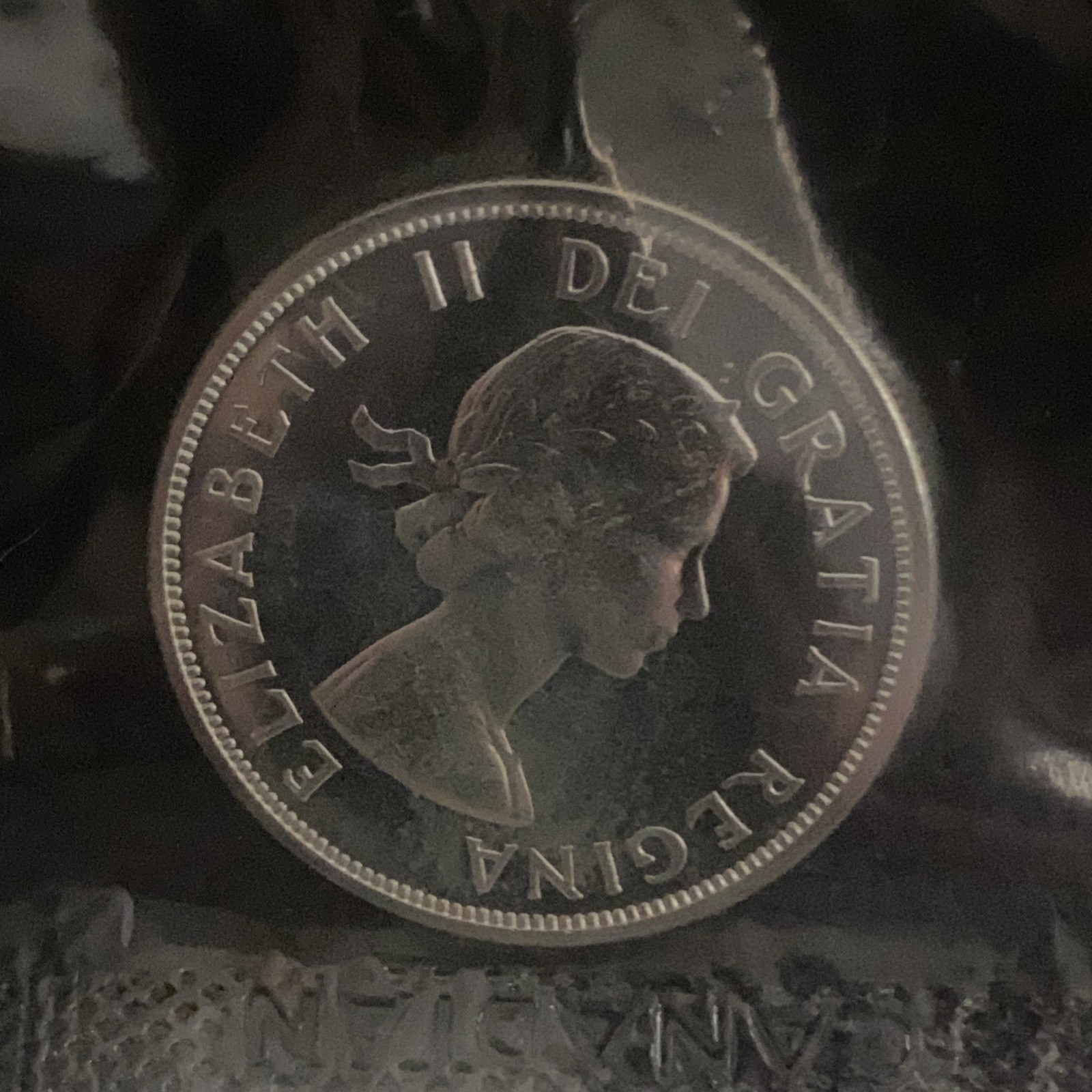 1963 Canada Canadian $1 One Dollar 80% 800 Silver Coin PL Cellophane BU Voyageur
