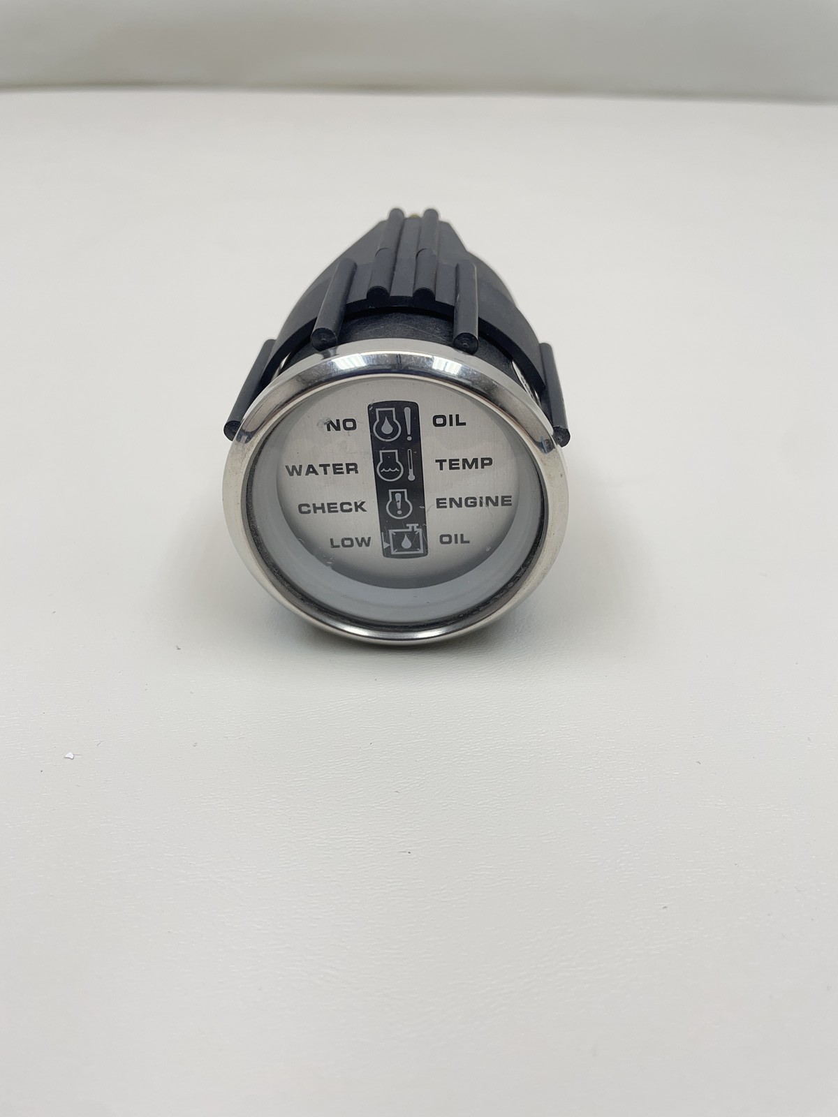 FARIA GP4836A KRONOS SILVER 2 INCH SYSTEMS CHECK GAUGE MARINE BOAT