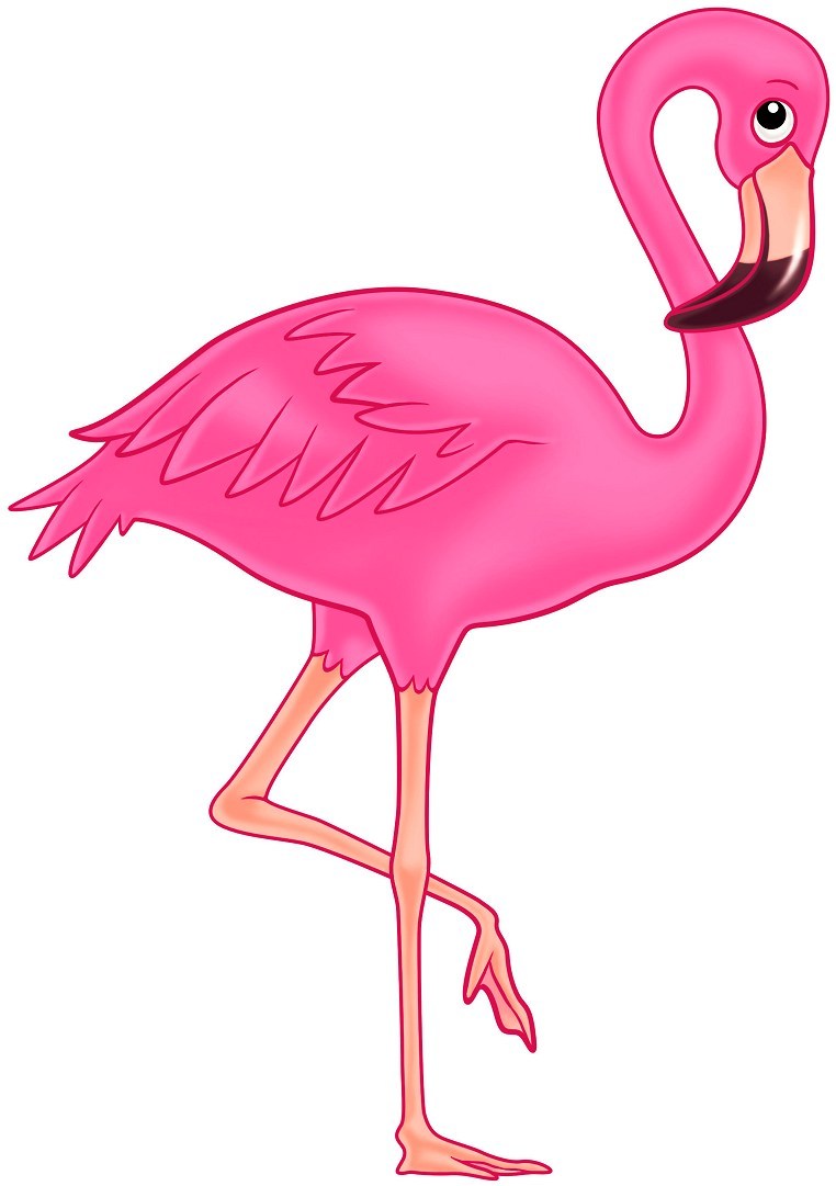 Pink Flamingo cornhole board game decals