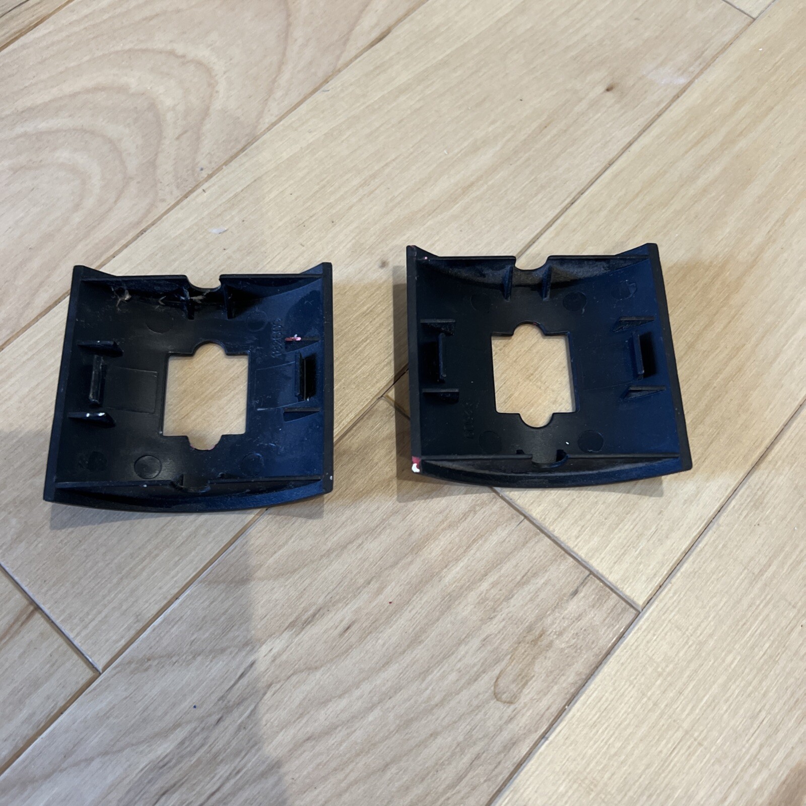 Two (2) Bose wall bracket cover plates BLACK (used)