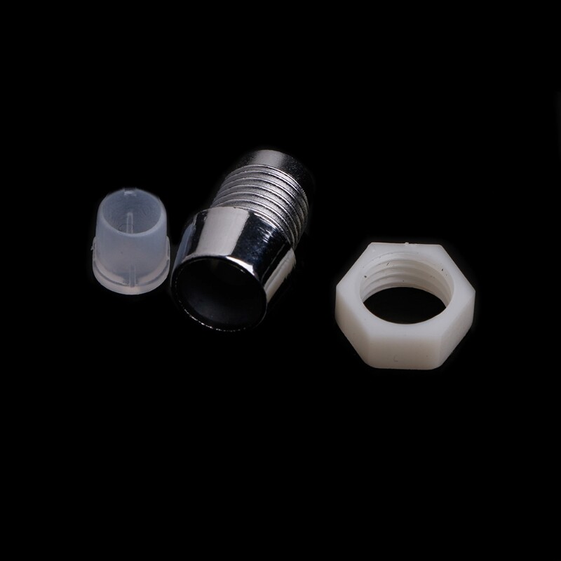 5mm LED Socket Assorted Kit Bezel Panel LED Diode Holder Gasket 50 Sets