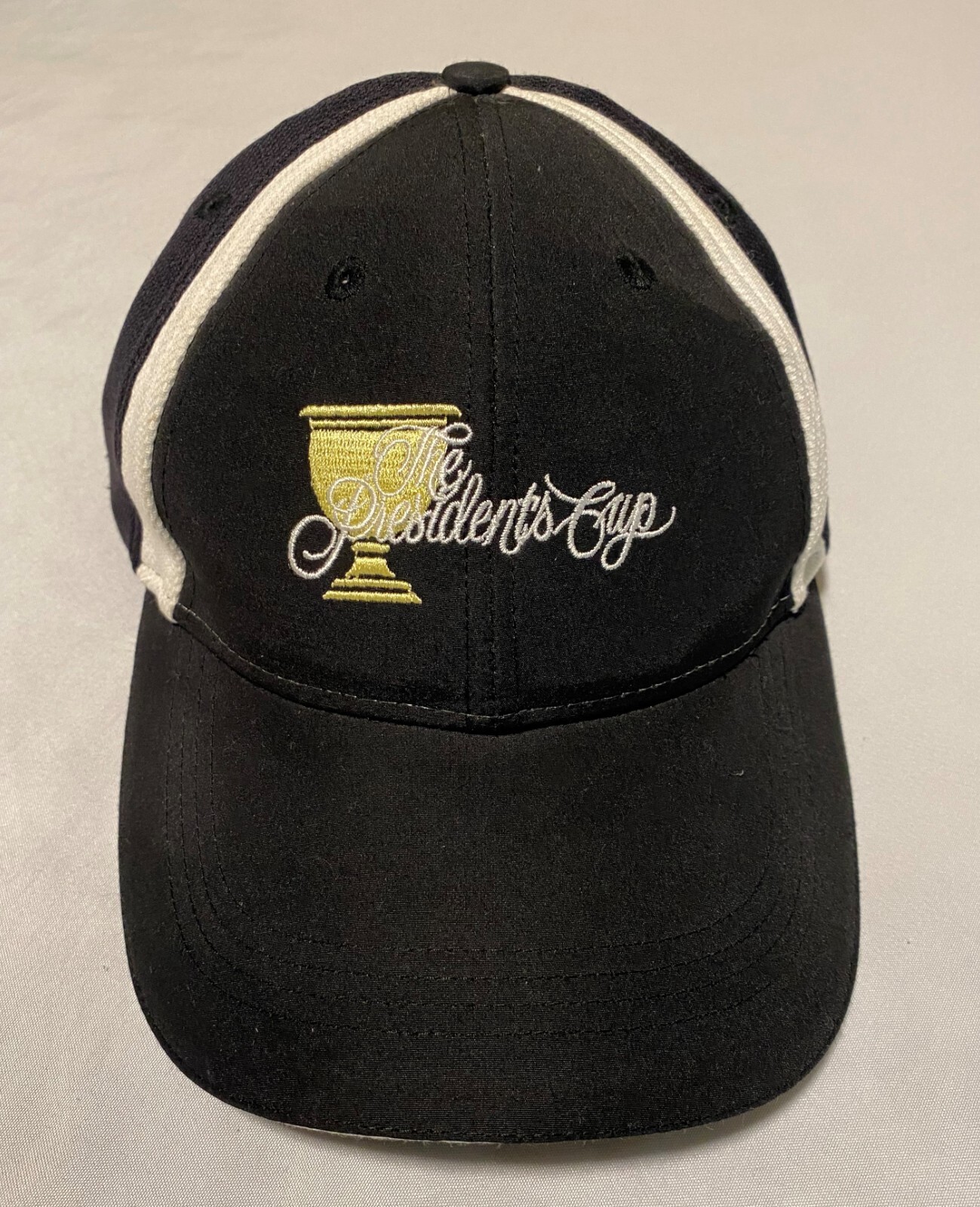 AHD Performance The Presidents Cup San Francisco 2009 Men Golf Hat/Cap Black EUC