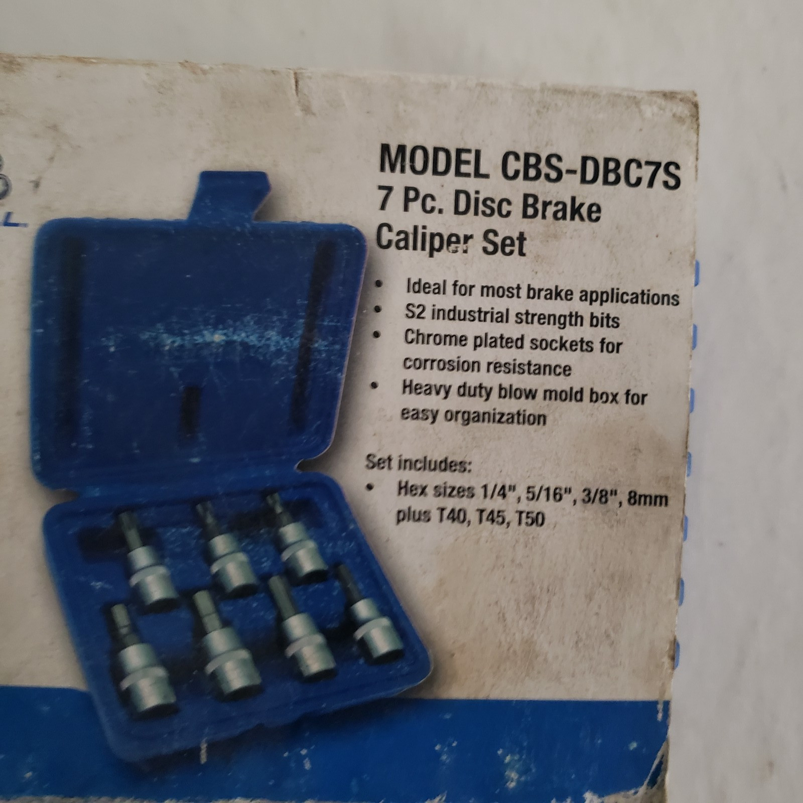 CORNWELL TOOLS CBSDBC7S - 7 Piece Disc Brake Caliper Set NEW OTHER