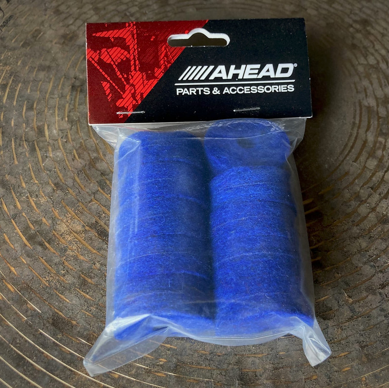 AHEAD Wool Cymbal Felts BLUE 10-Pack (AWFBLU)