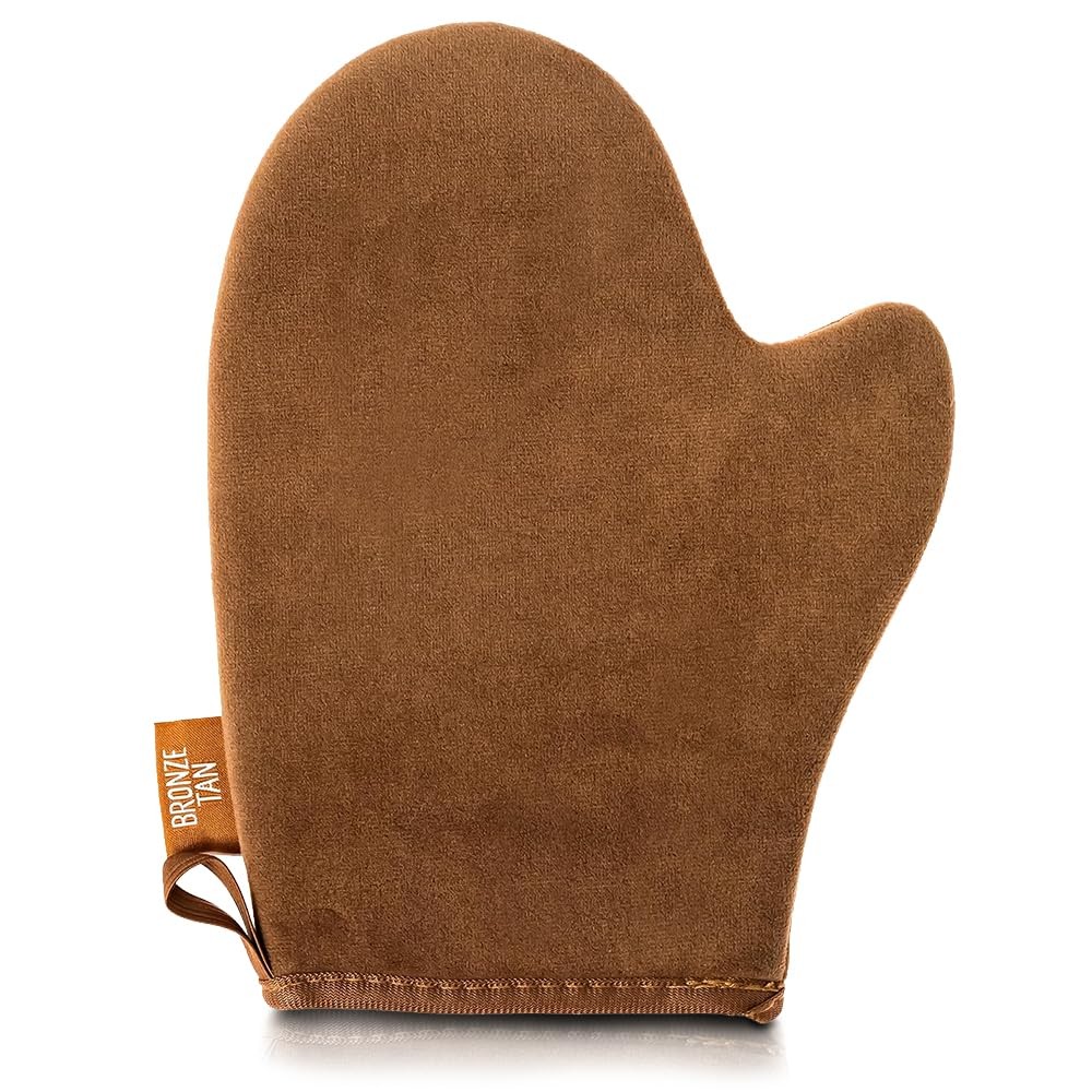 Self Tanning Mitt Applicator With Thumb – Ultra 1 Count (Pack of 1), Brown