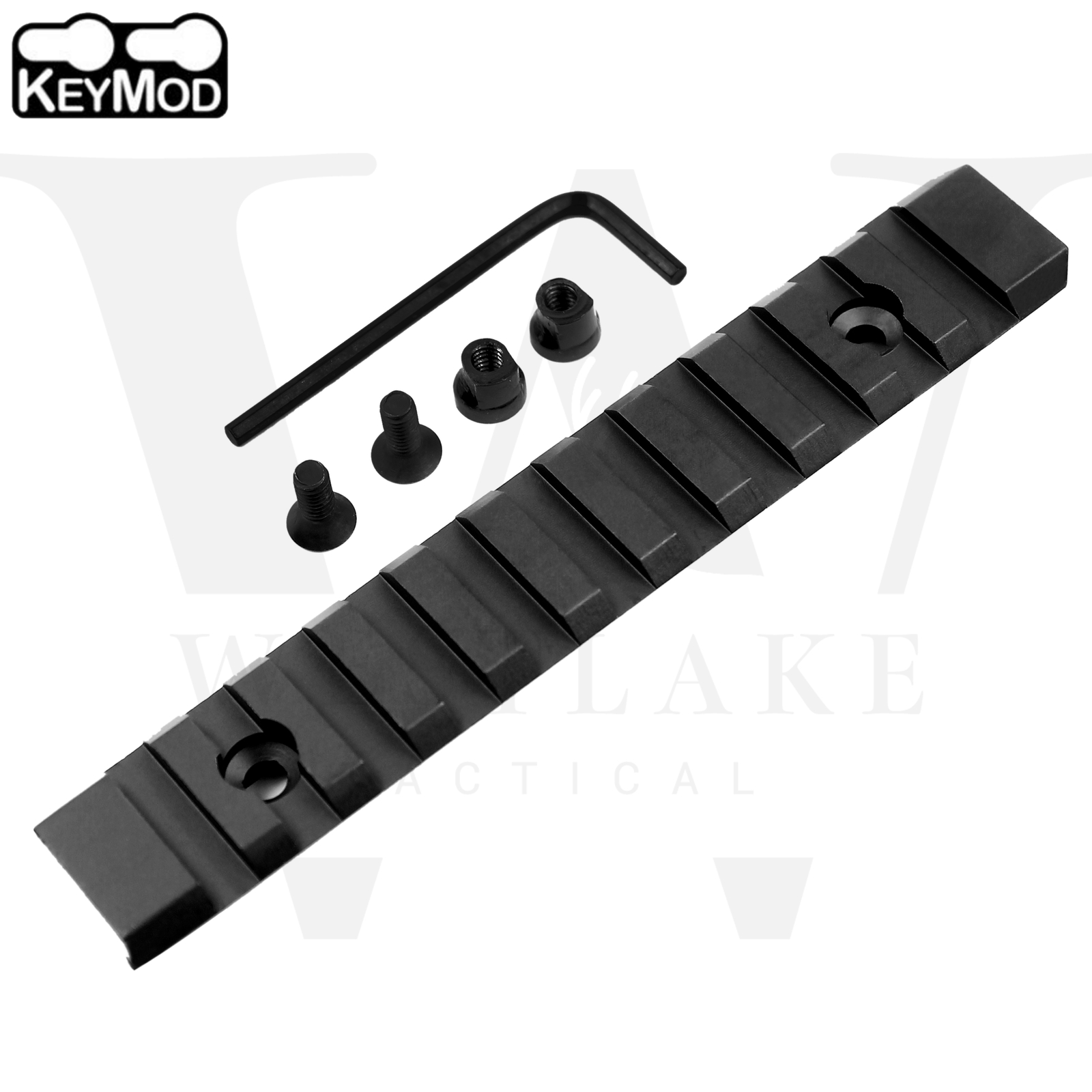 Keymod 11 Slot Picatinny Weaver Rail Section Aluminum 1 PC
