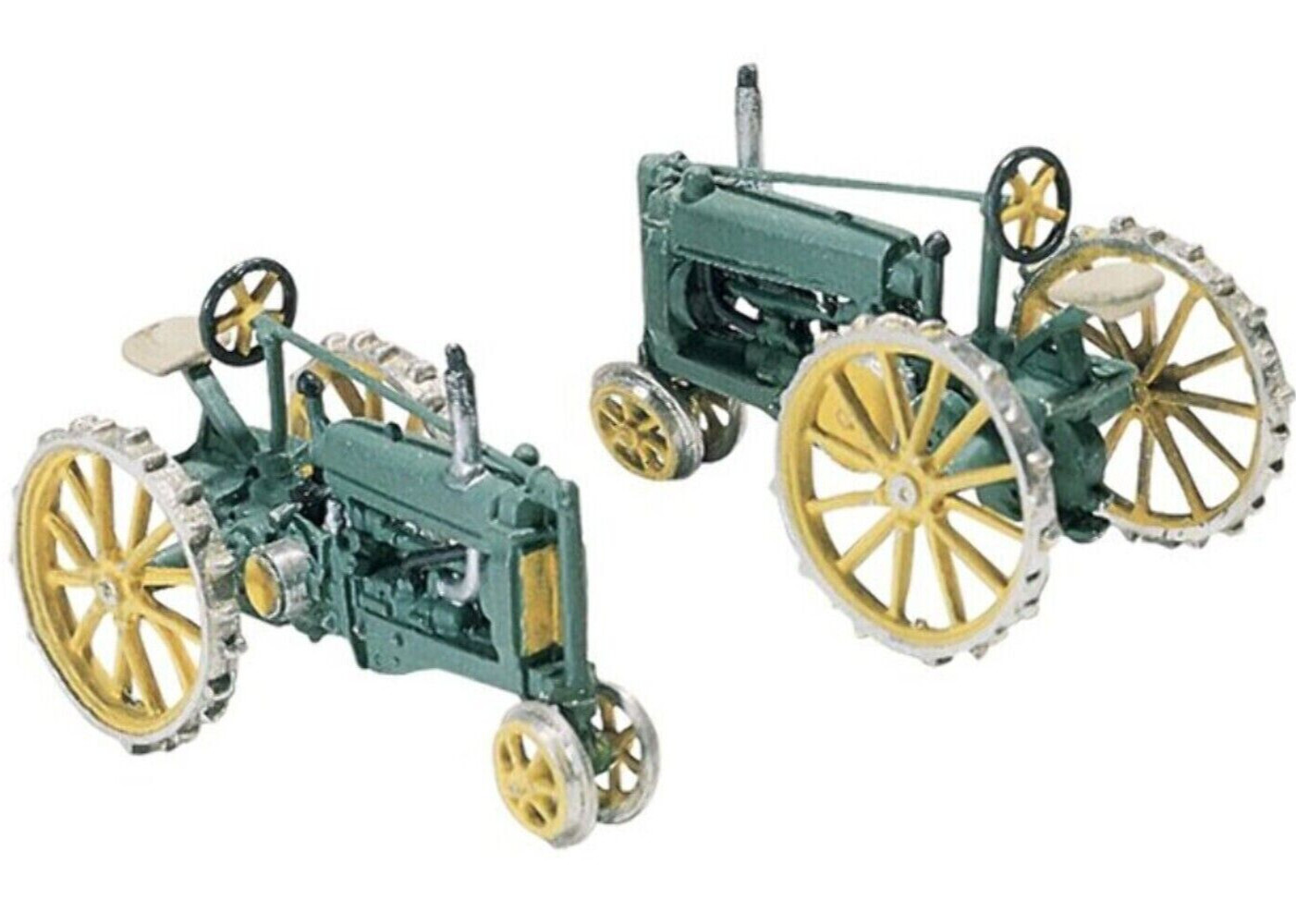 Woodland Scenics ~ New 2024 ~ HO Scale ~ 2 Tractors ~ 1929-1938 ~ D211