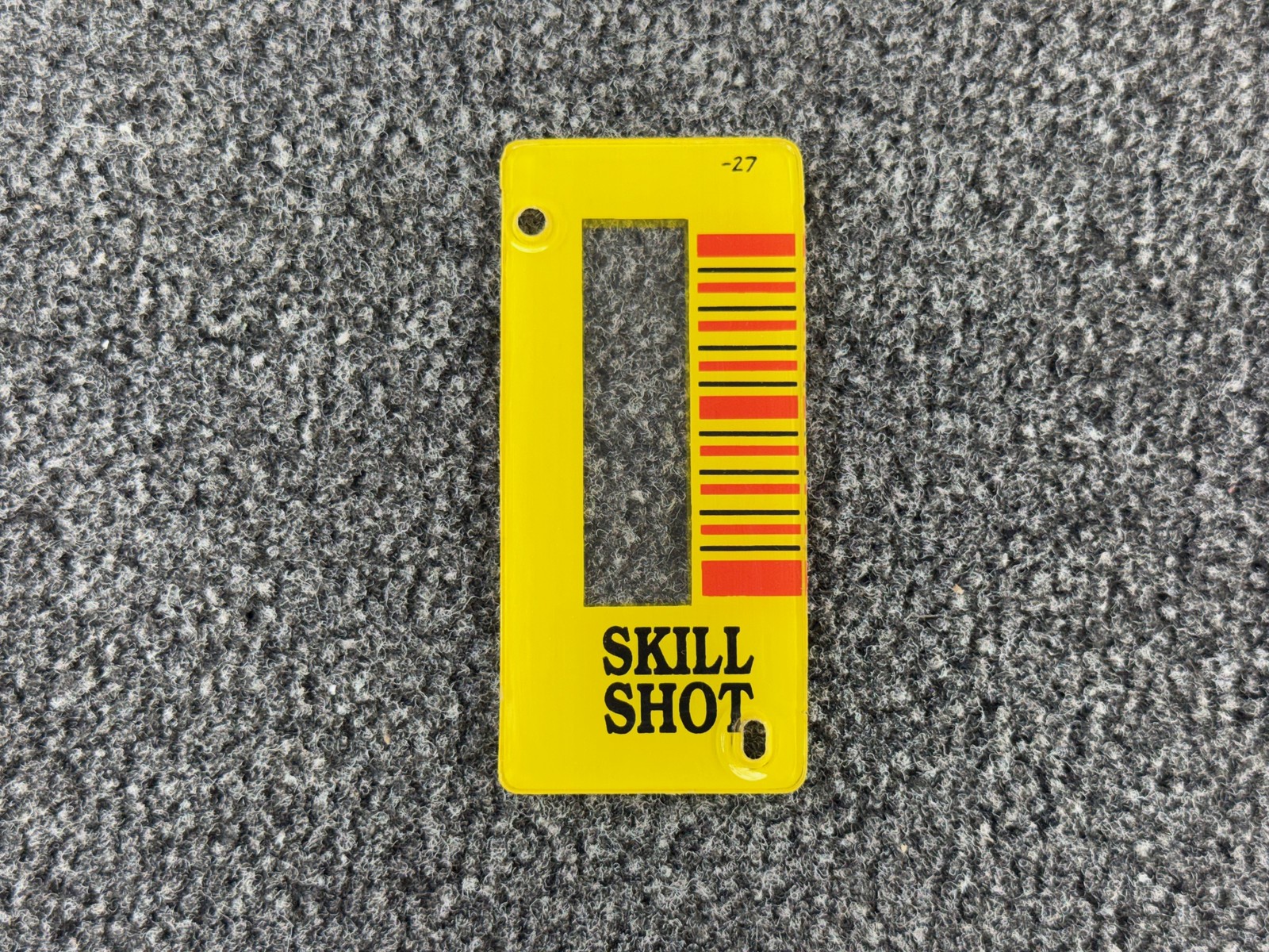 Data East Maverick Pinball Machine Playfield Plastic -27 NOS ORIGINAL