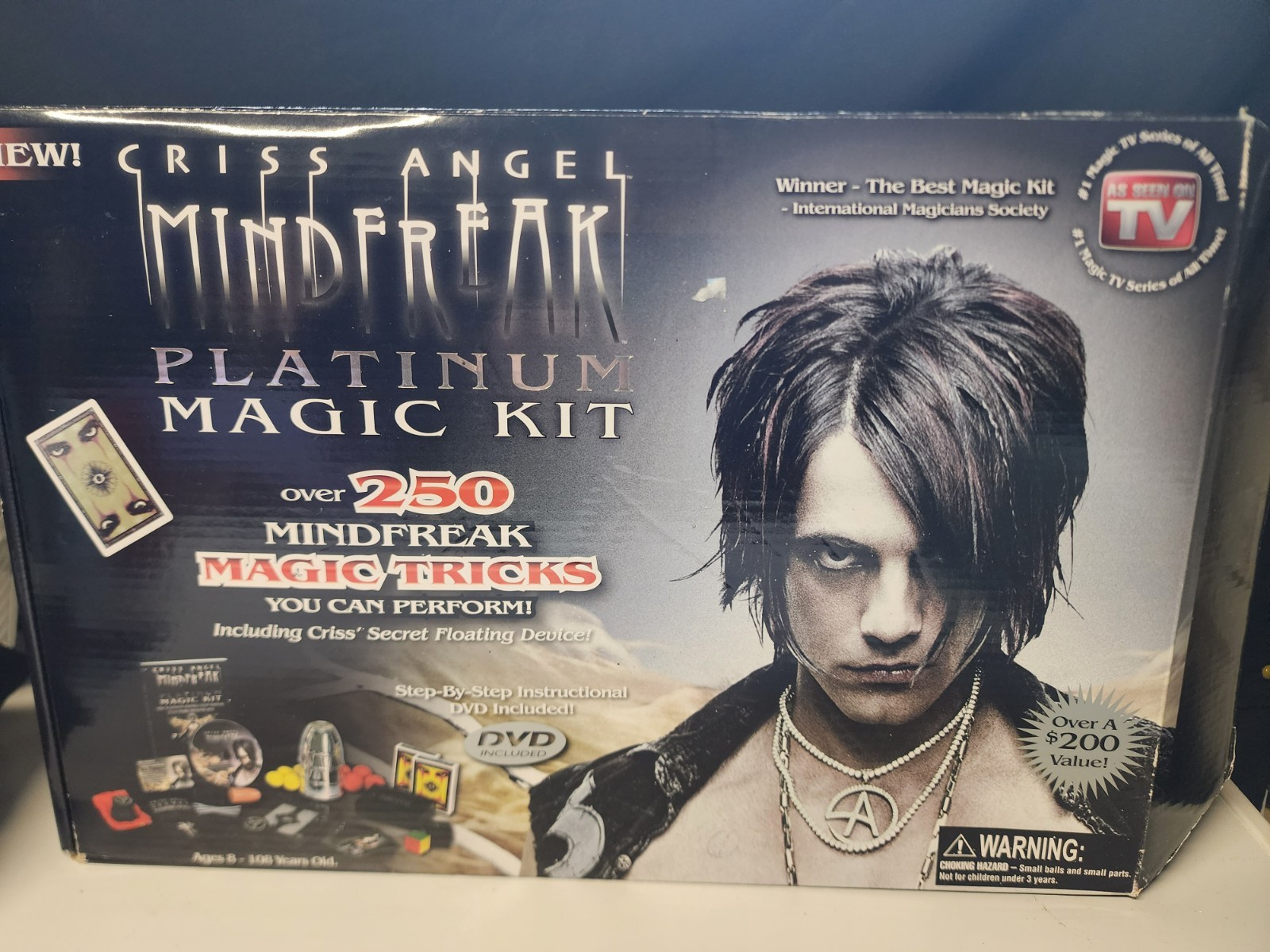 As Seen On TV Criss Angel Mindfreak Platinum Magic Kit - Black