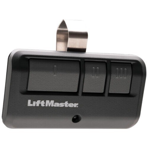 LiftMaster 893MAX Garage Door Remote Control Black 3 Button Universal Compatible